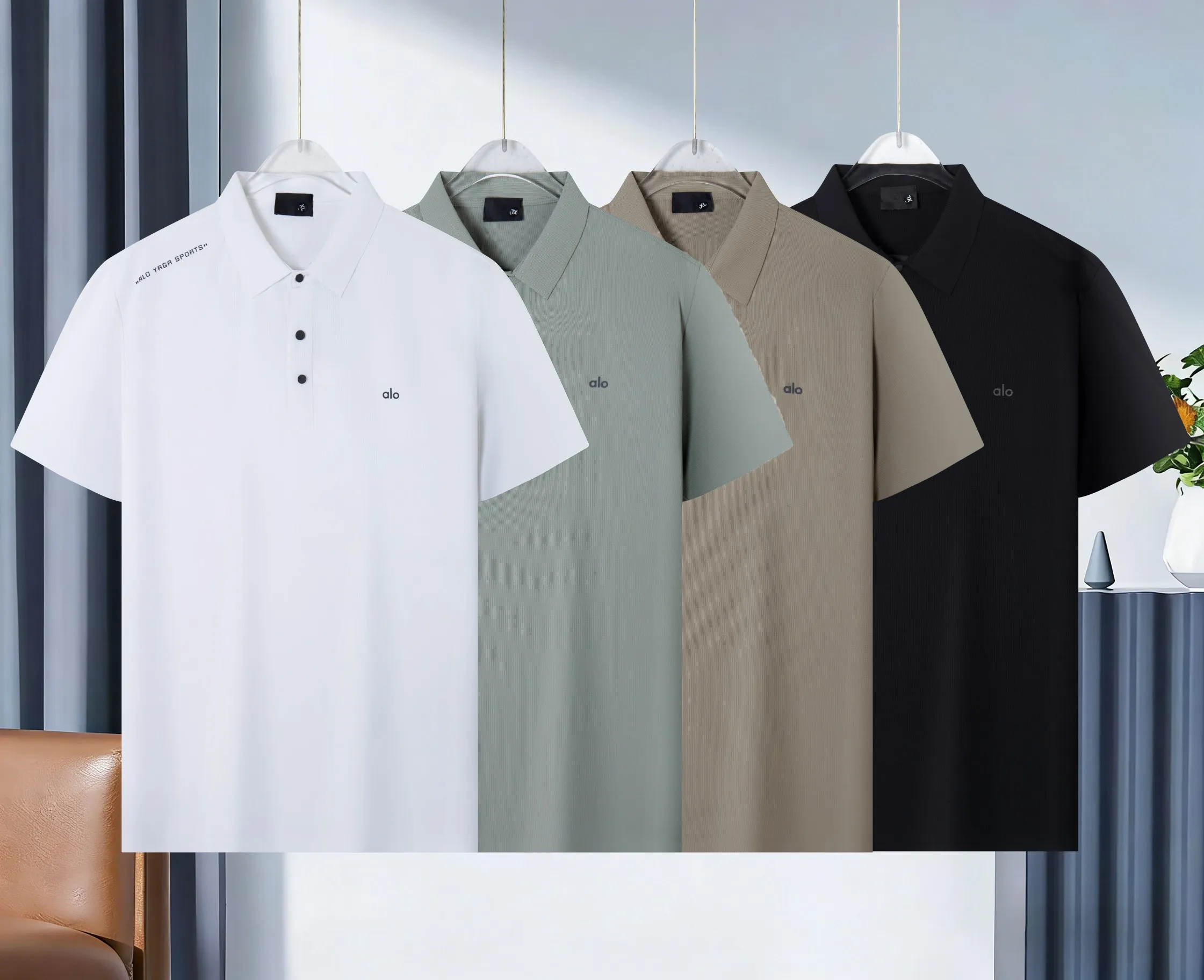 6931# alo 🆕2026 New Arrival POLO logo : SIZE:L-5XL