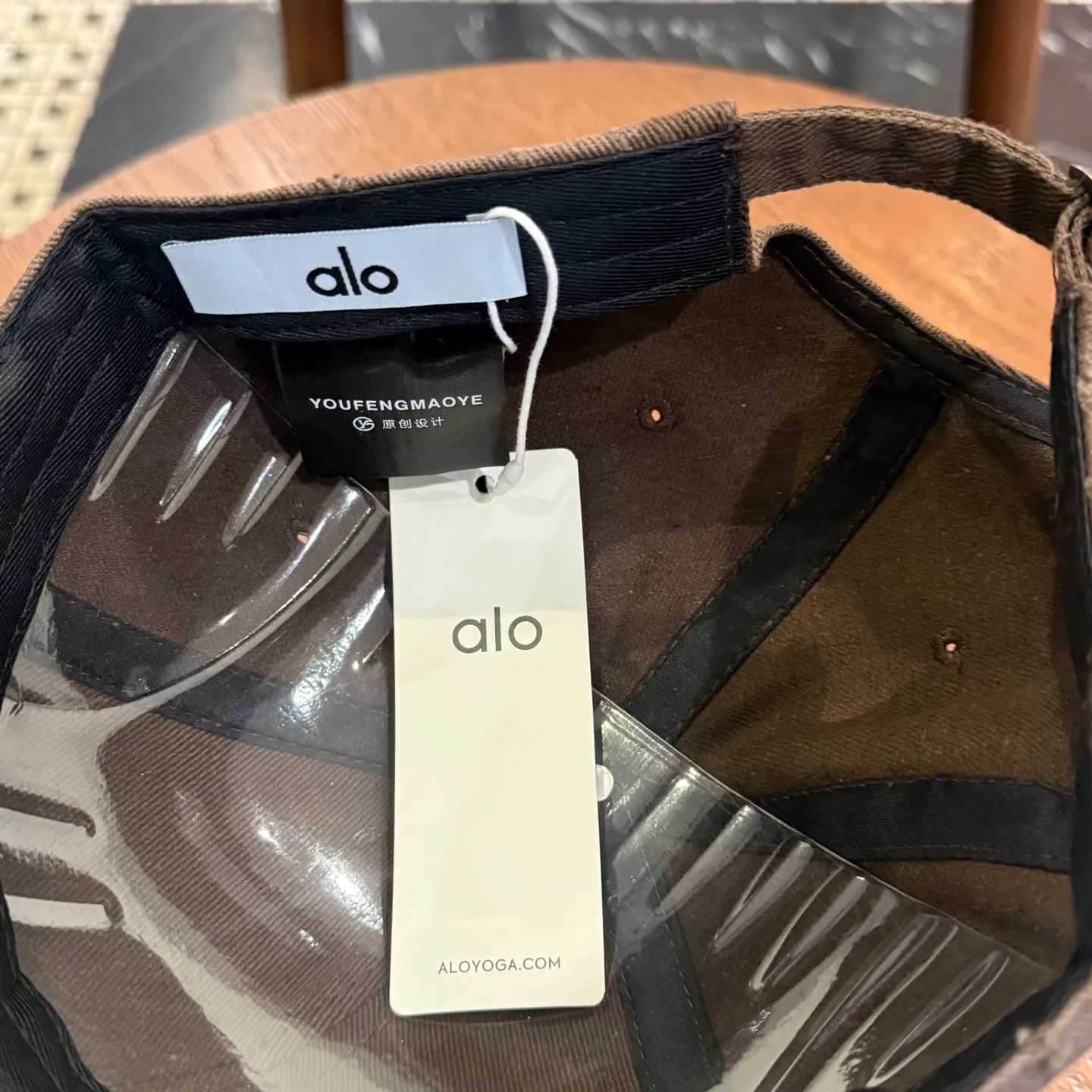 alo frayed baseball cap