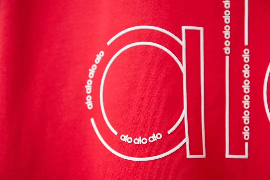 alo 26SS New Arrival logo 100% 32 1X 1 logo ：Black/White/Red/Gray Size：S/M/L/XL