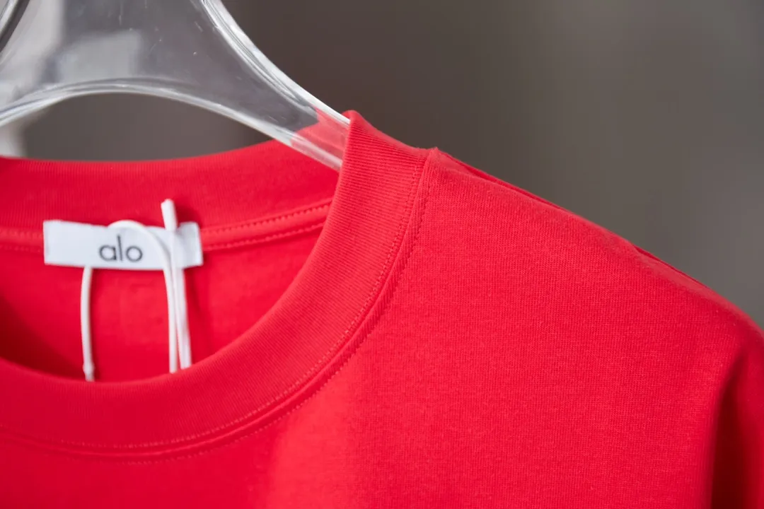 alo 26SS New Arrival logo 100% 32 1X 1 logo ：Black/White/Red/Gray Size：S/M/L/XL