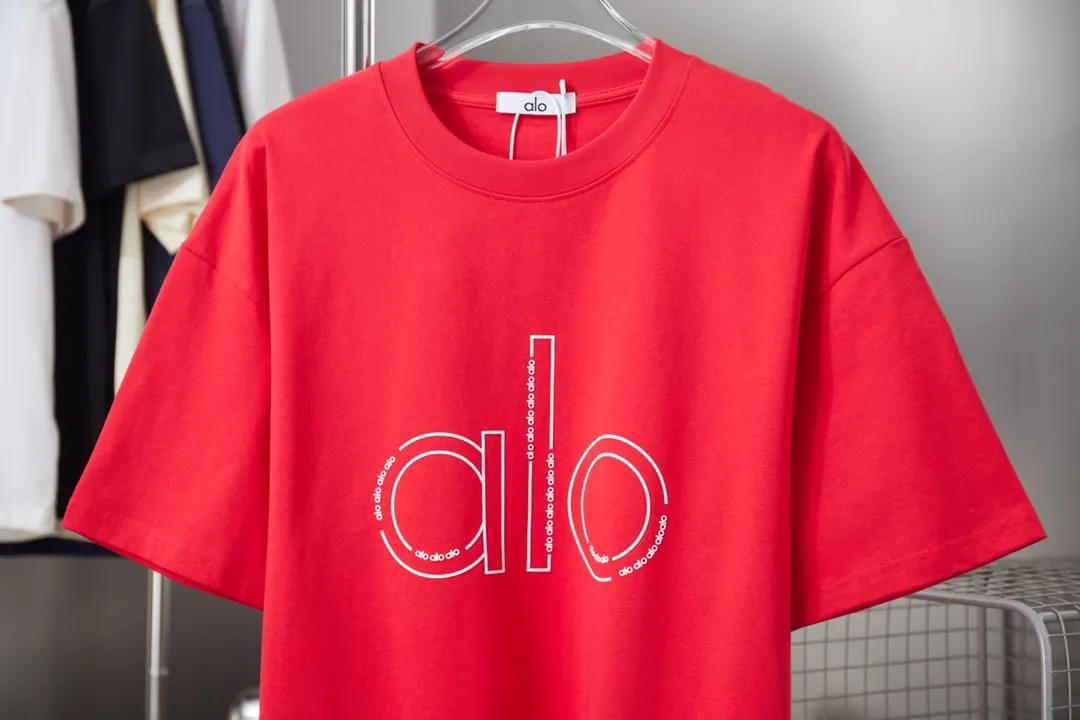 alo 26SS New Arrival logo 100% 32 1X 1 logo ：Black/White/Red/Gray Size：S/M/L/XL