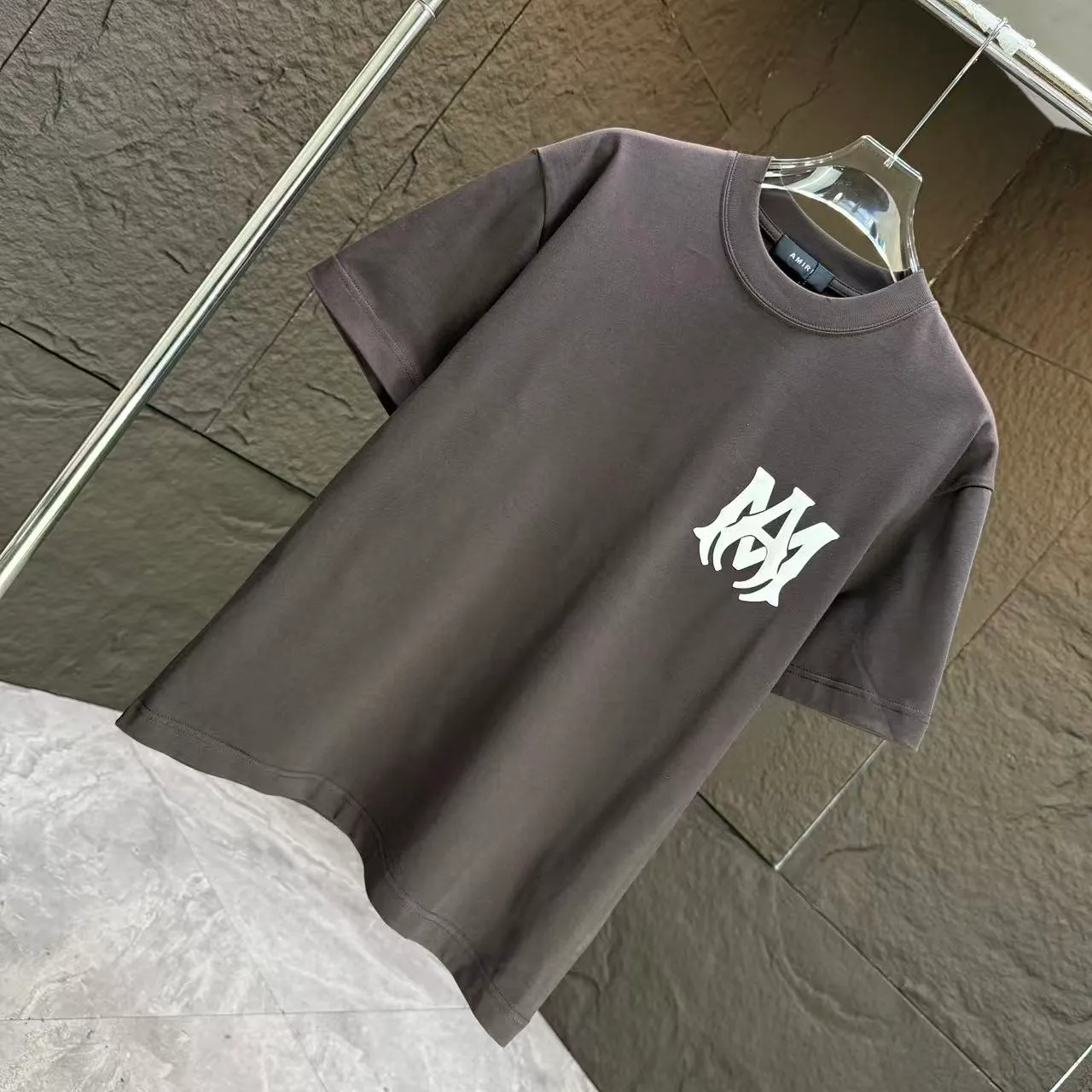 AMIRI 2025 New Arrival T logo ：Black White Sizes：S M L XL XXL
