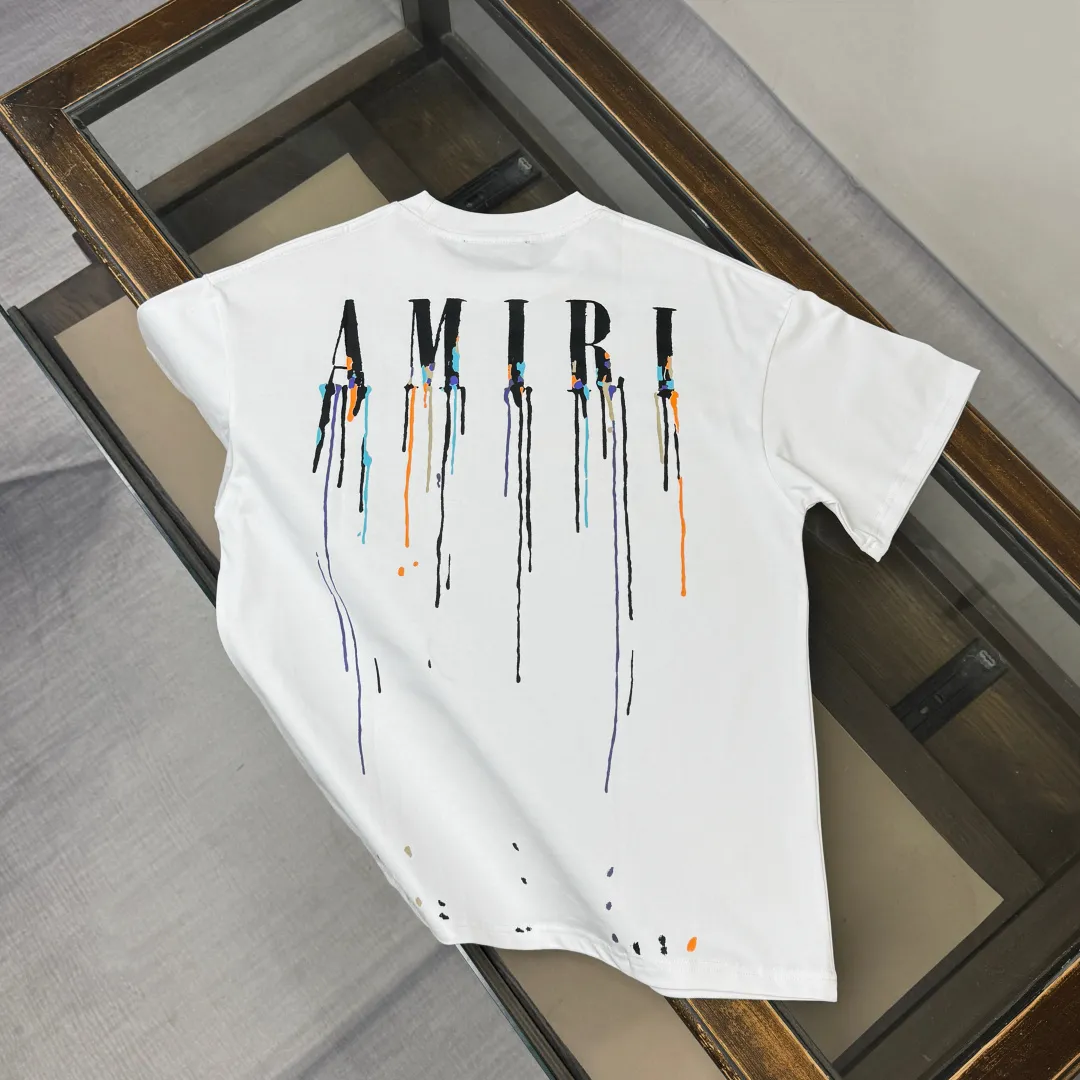 C AMIRI 26 New Arrival T ～ Same Style～ Premium ！ logo ，Premium ， ， ， ， ， ， ， ， ， ！！ ：Black White Size：XS S M L（OS ）