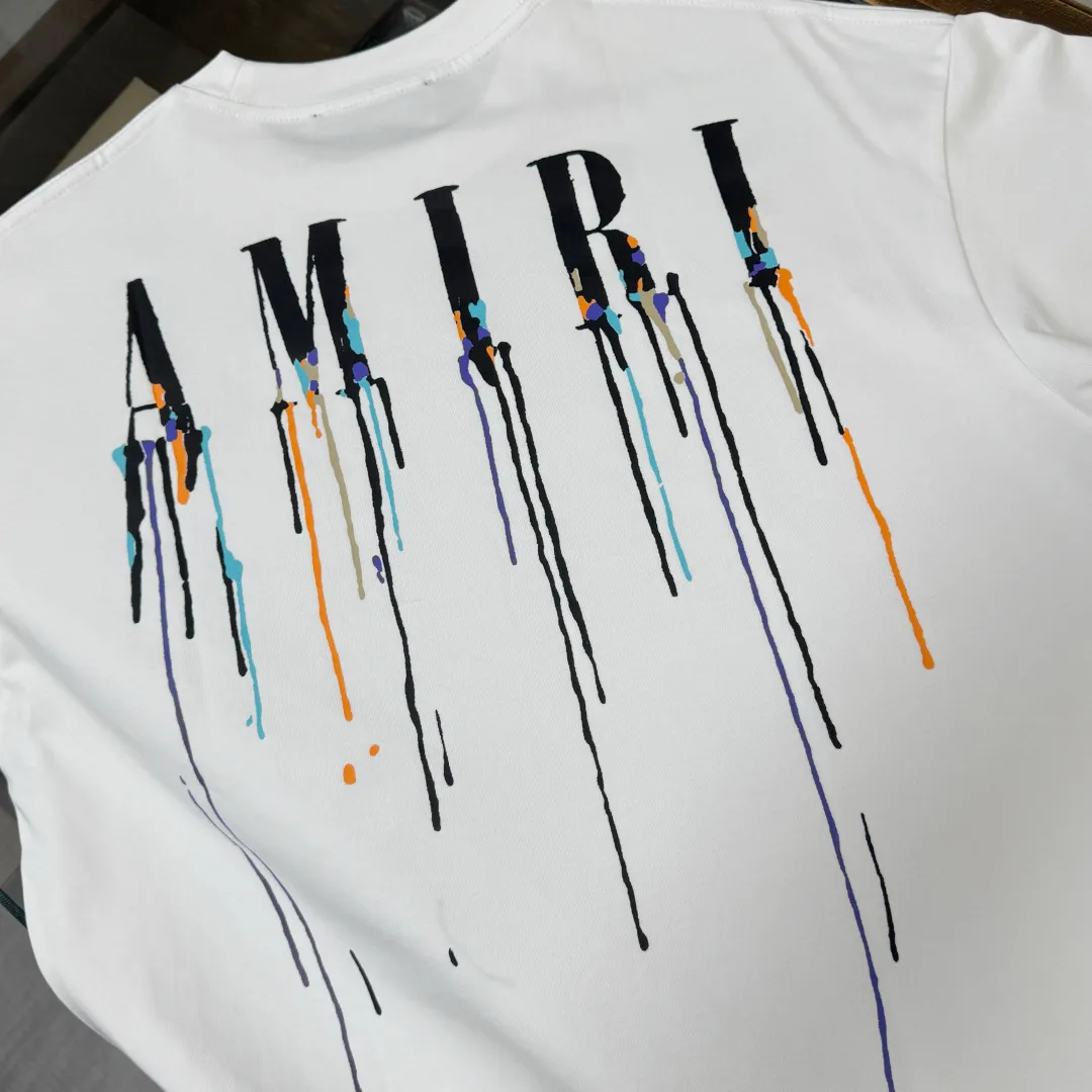 C AMIRI 26 New Arrival T ～ Same Style～ Premium ！ logo ，Premium ， ， ， ， ， ， ， ， ， ！！ ：Black White Size：XS S M L（OS ）