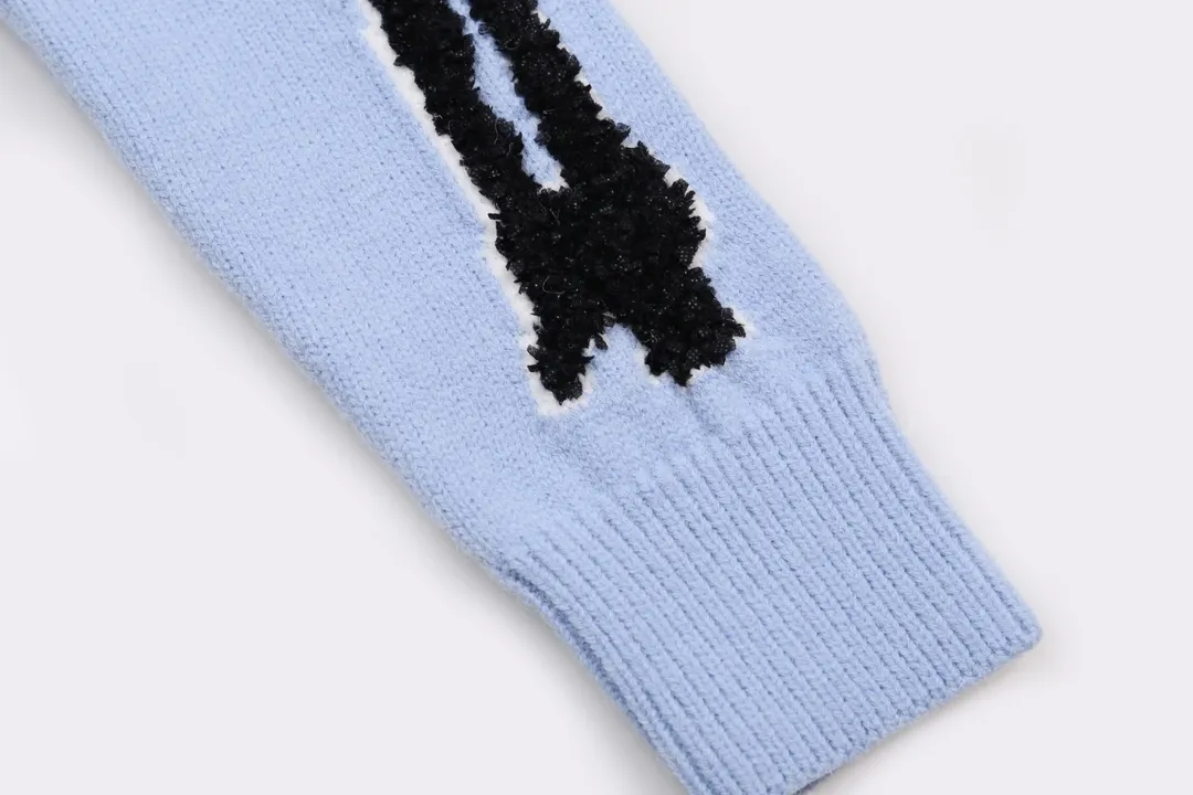 AMIRI New Arrival Logo 、 V ：Blue Black Sizes：S M L XL XXL