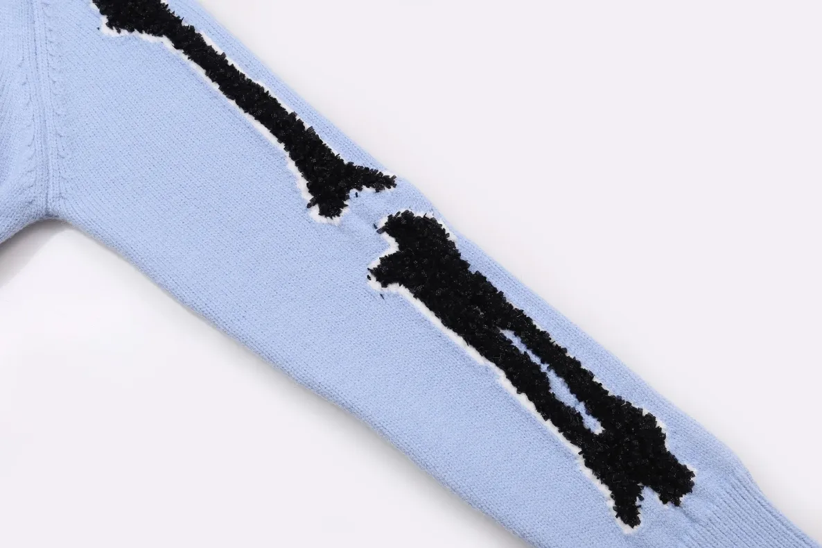 AMIRI New Arrival Logo 、 V ：Blue Black Sizes：S M L XL XXL
