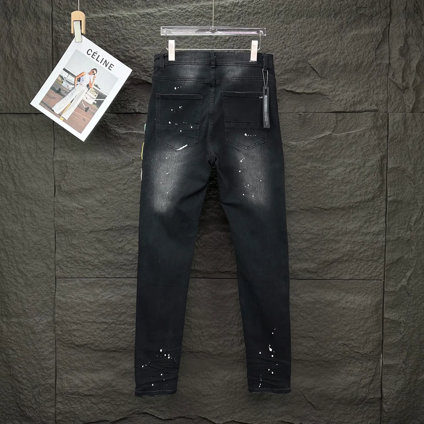 AMIRI 2026New Arrival Quality ， ， ， ， ， ！ 、 、 ！ ， ， ！！！ ：Black、Blue Size：28、30、32、34、36（ Size）
