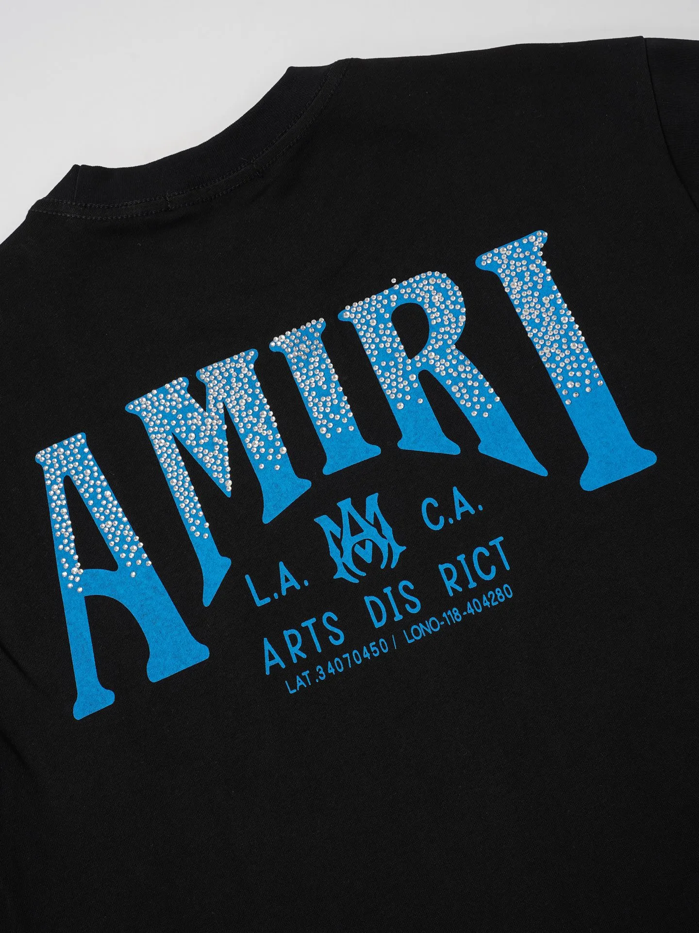 100 AMIRI Logo Versatile ：Black White Size：S M L XL