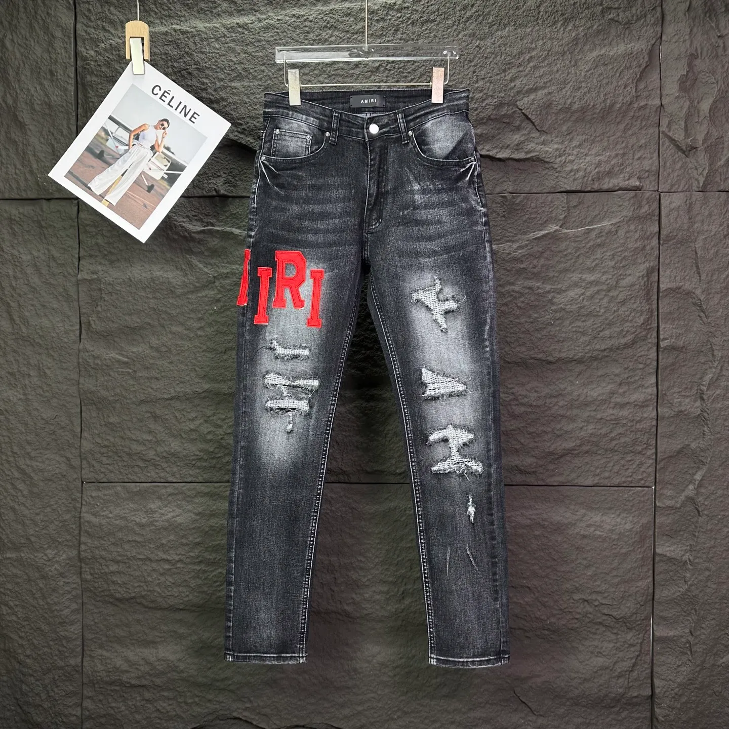 Amiri 2025New Arrival Quality ， ， ， ， ， ！ ， ， ！！！ ： Size：28、30、32、34（ Size）