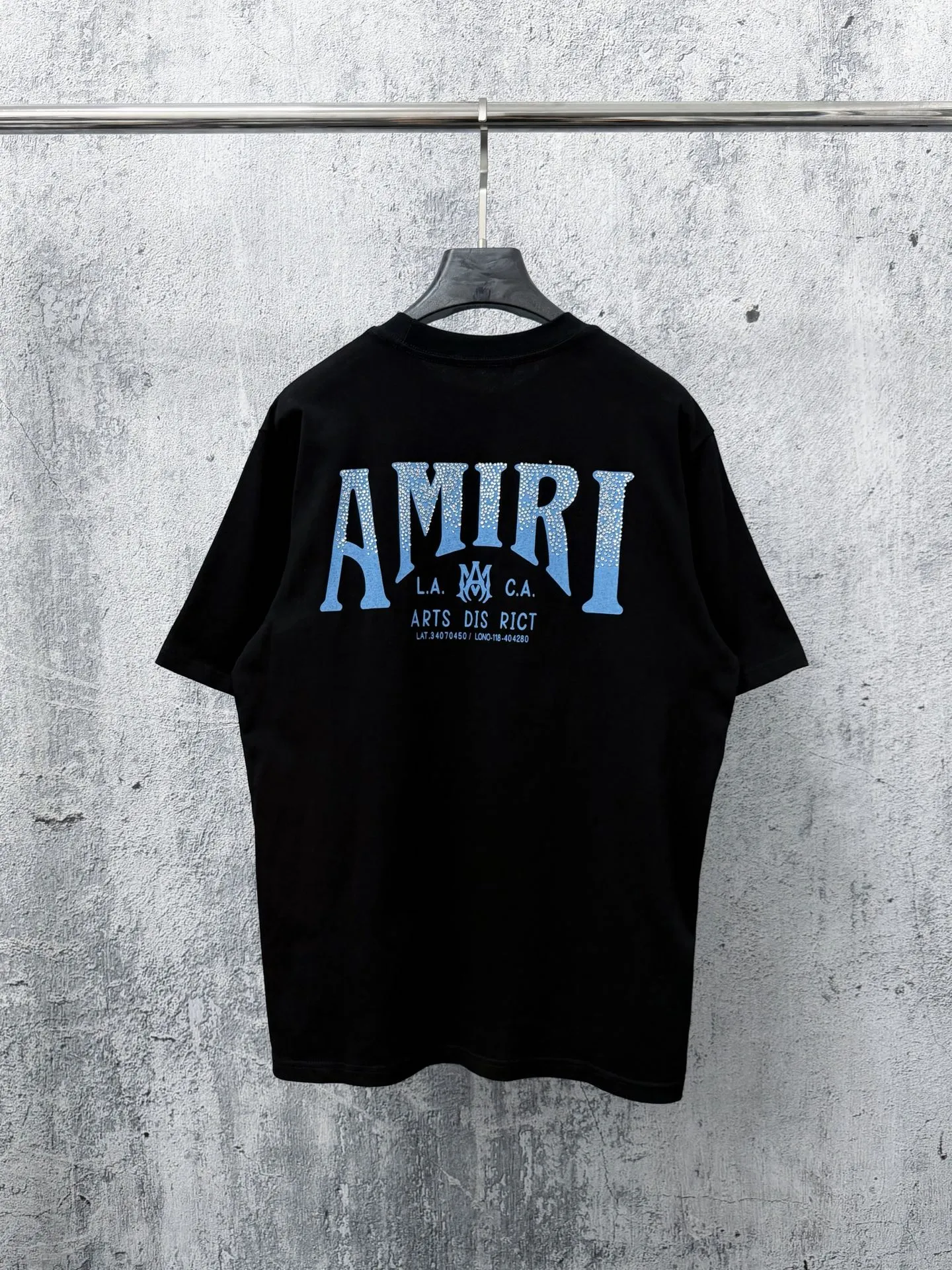 【AMIRI 】 26ss Logo Versatile ：Black White Size：S-XL
