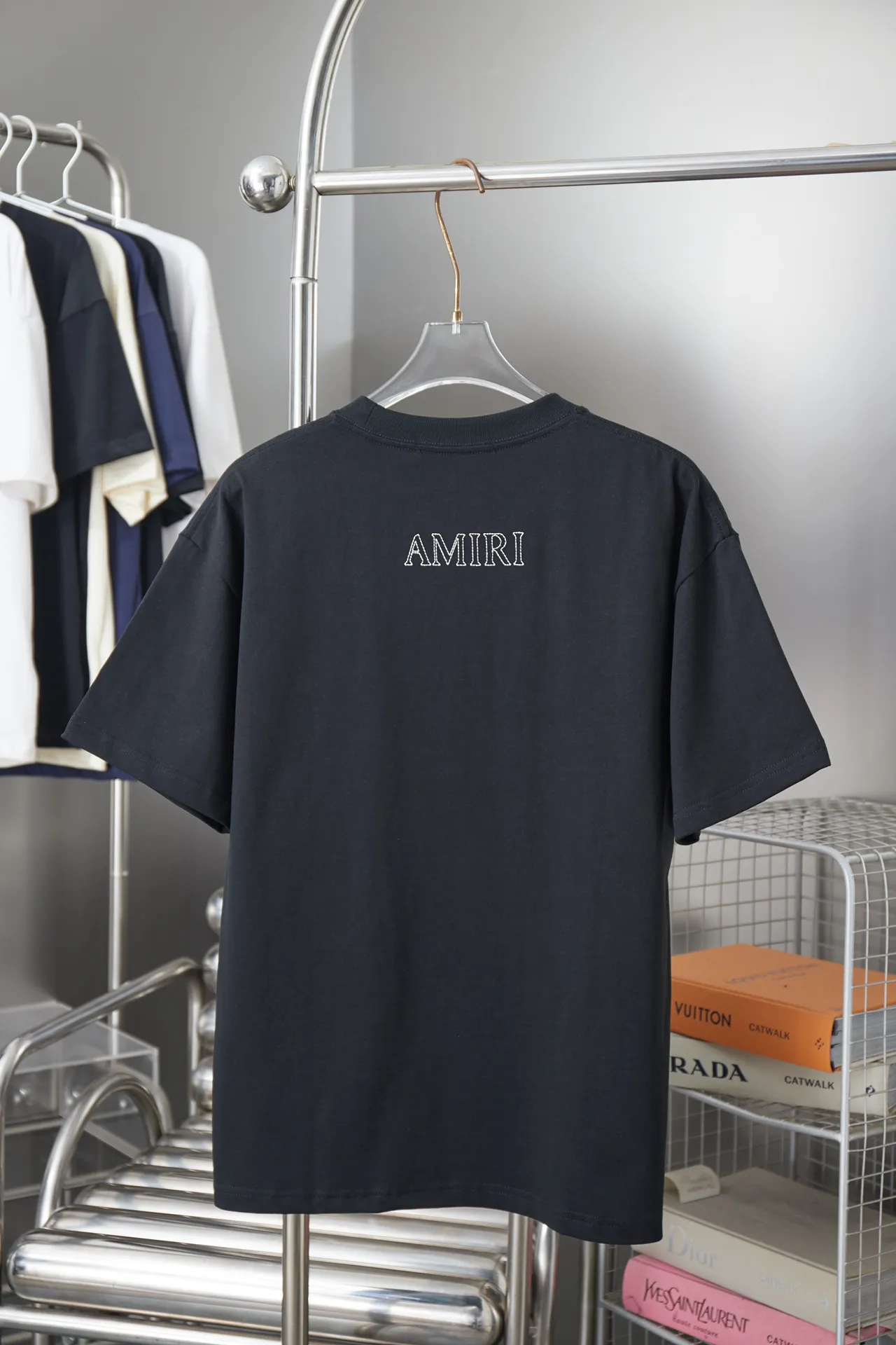 AMIRI 26SS New Arrival logo 。 100% 32 1X 1 ：㊗️ ：Black/White Size：S/M/L/XL