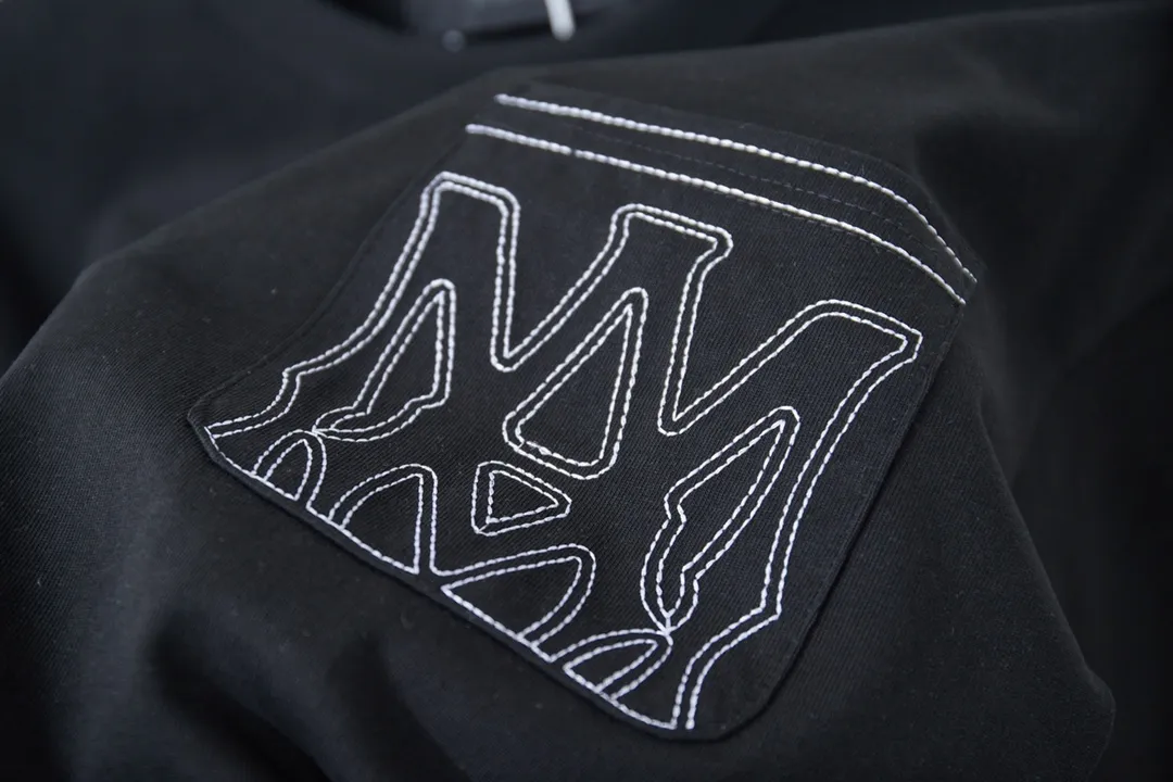 AMIRI 26SS New Arrival logo 。 100% 32 1X 1 ：㊗️ ：Black/White Size：S/M/L/XL