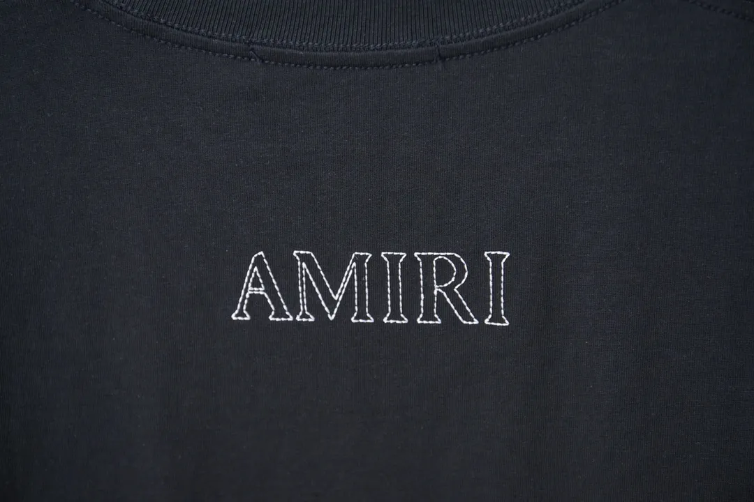 AMIRI 26SS New Arrival logo 。 100% 32 1X 1 ：㊗️ ：Black/White Size：S/M/L/XL