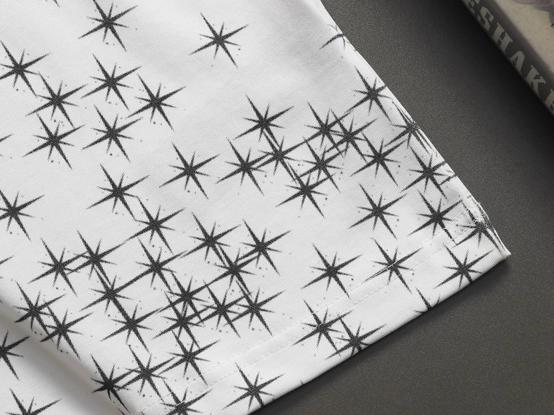 AMIRI Logo ， Same Style Versatile : Black White Khaki Size：S M L XL XXL
