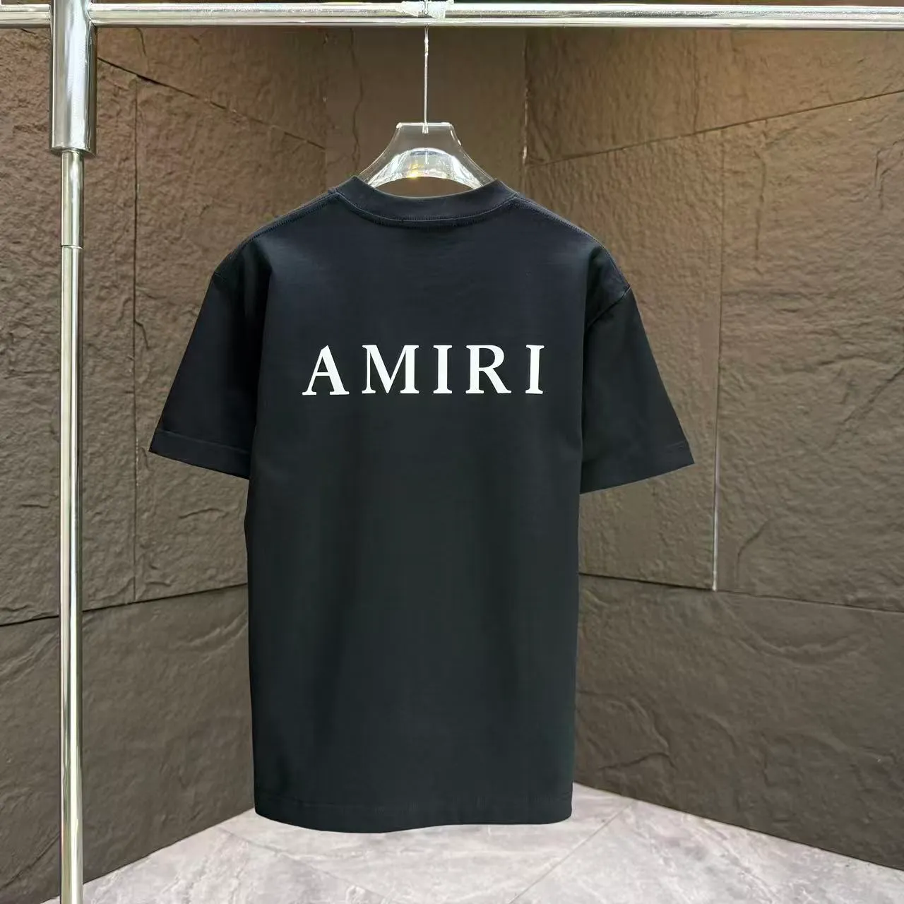AMIRI 2025 New Arrival T logo ：Black White Sizes：S M L XL XXL