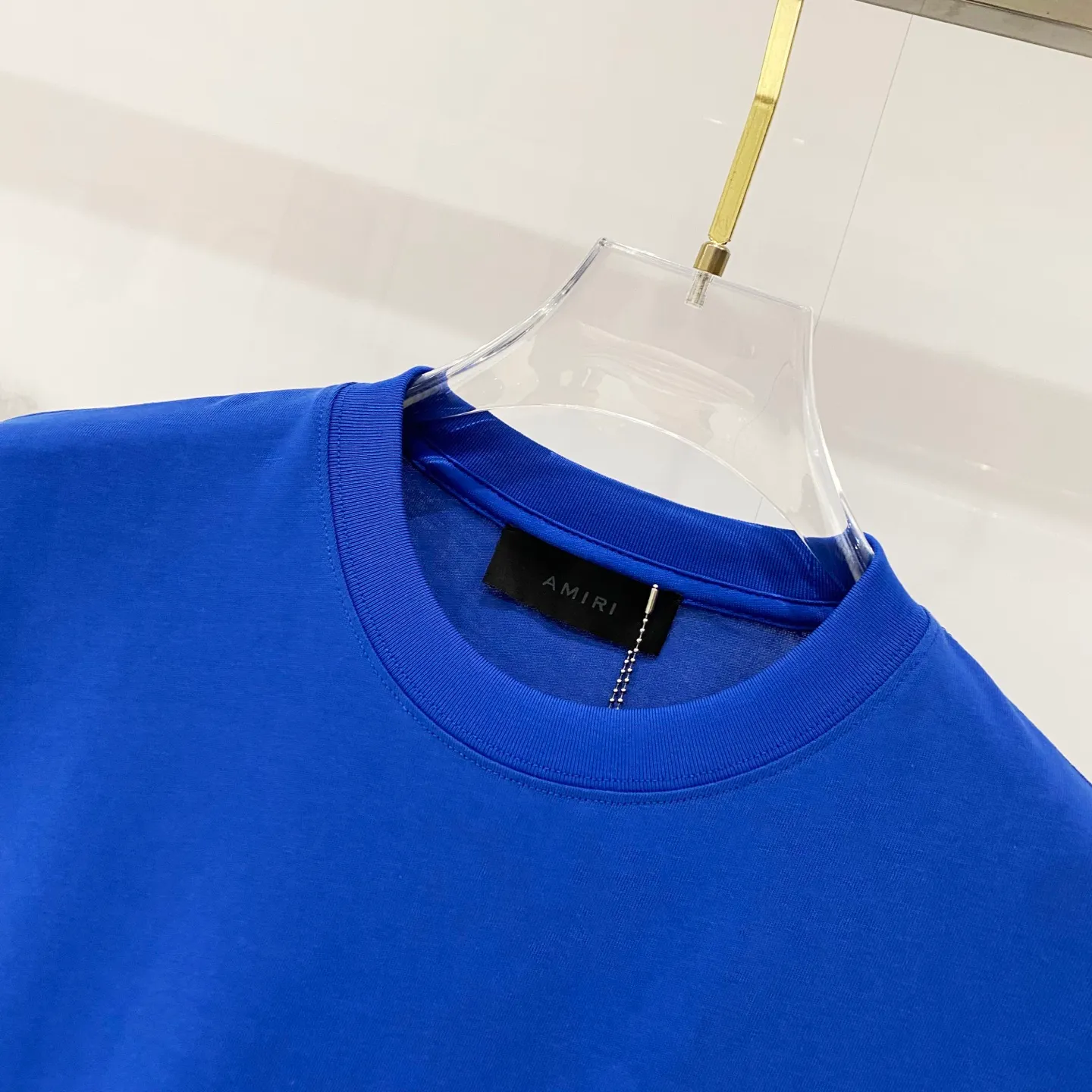 AMIRI/ - T 🪡 LOGO Quality 100 ％ Versatile Size:XS-L :Black.White.Blue.Gray