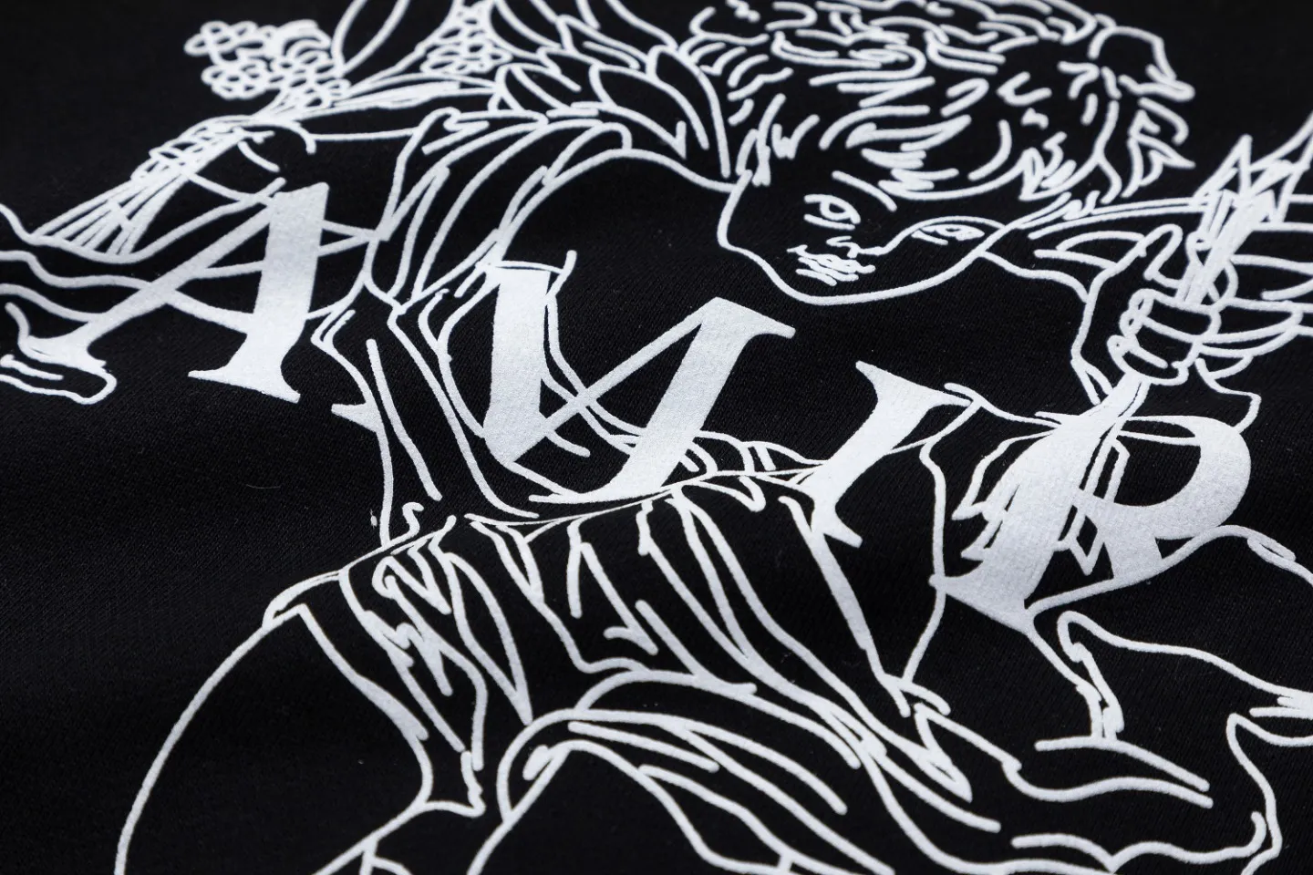 7026#ss Amiri 。 ：Black。Size：S M L XL