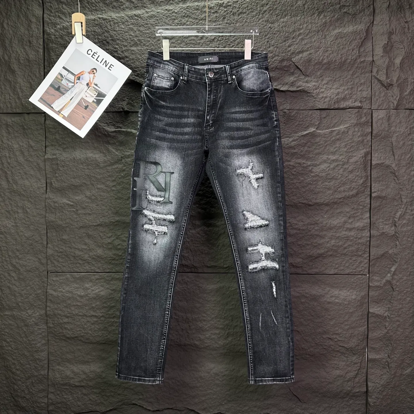 Amiri 2025New Arrival Quality ， ， ， ， ， ！ ， ， ！！！ ： Size：28、30、32、34（ Size）