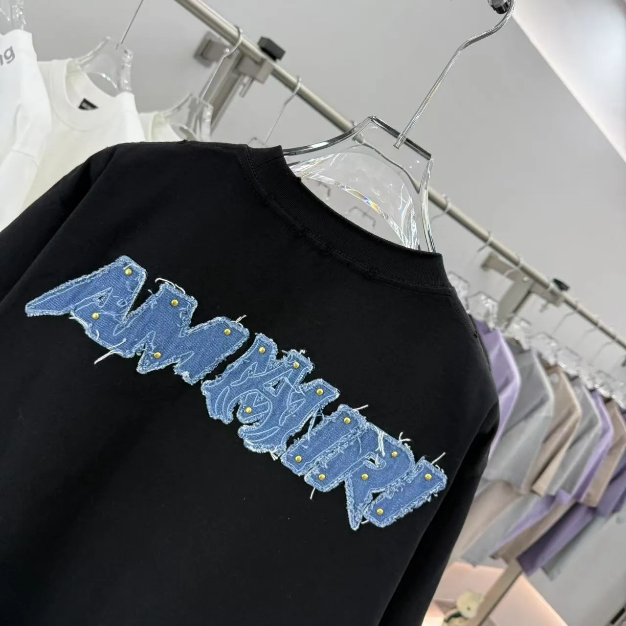AMIRI 2026 New Arrival ➕ tee Same Style Size S M L XL XXL Black White