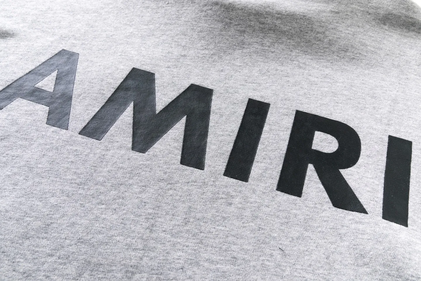 6128# AMIRI 21AW Same Style ; Gray。Size ;S M L XL