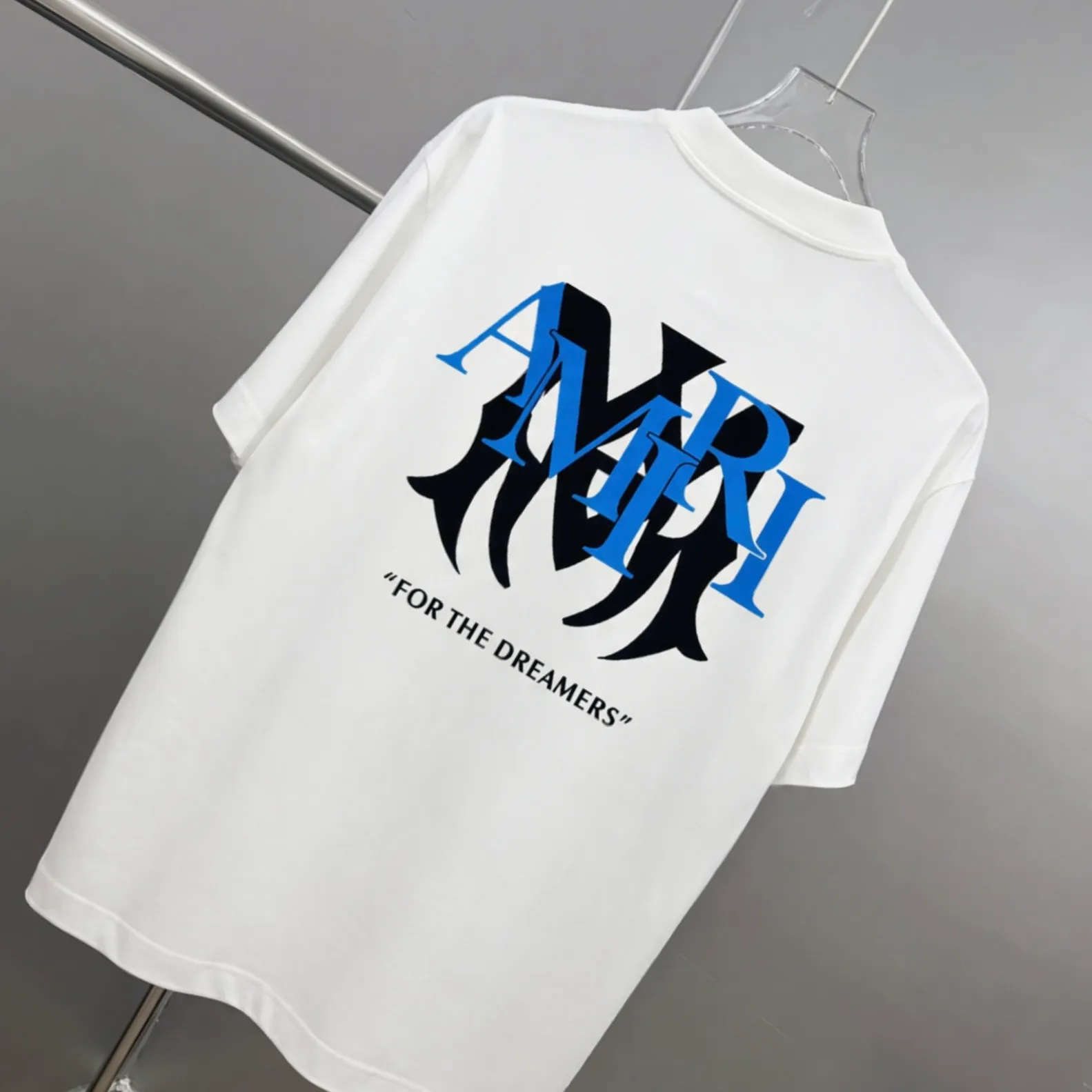 ami~ Flocking thick plate with glue letters, official Same Style "differentiated currency fabric" 7A antibacterial short-sleeved tee, the upper body is very comfortable, Same Style half-sleeves for men and women, dropped shoulders and loose fit Color: Black White Coffee Brown Size: S (90-130 pounds) M (125-150 pounds) L (135-165 pounds) XL (160-190 pounds) XXL (185 pounds)