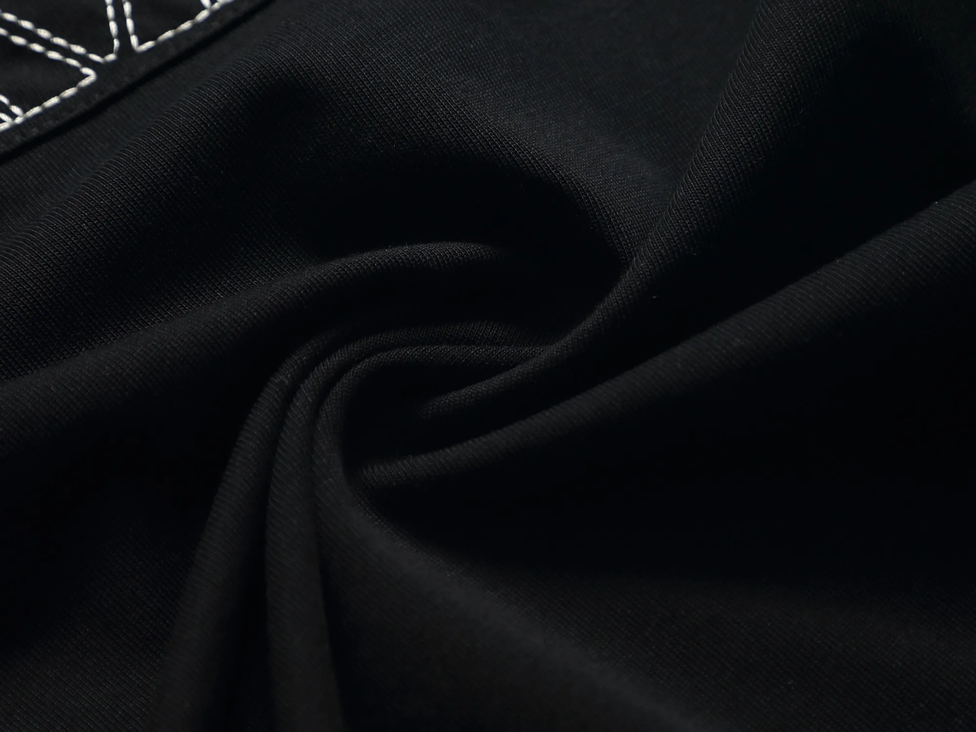 AMIRI g Logo ， Retro Same Style T Versatile : Black Gray Size：XS S M L