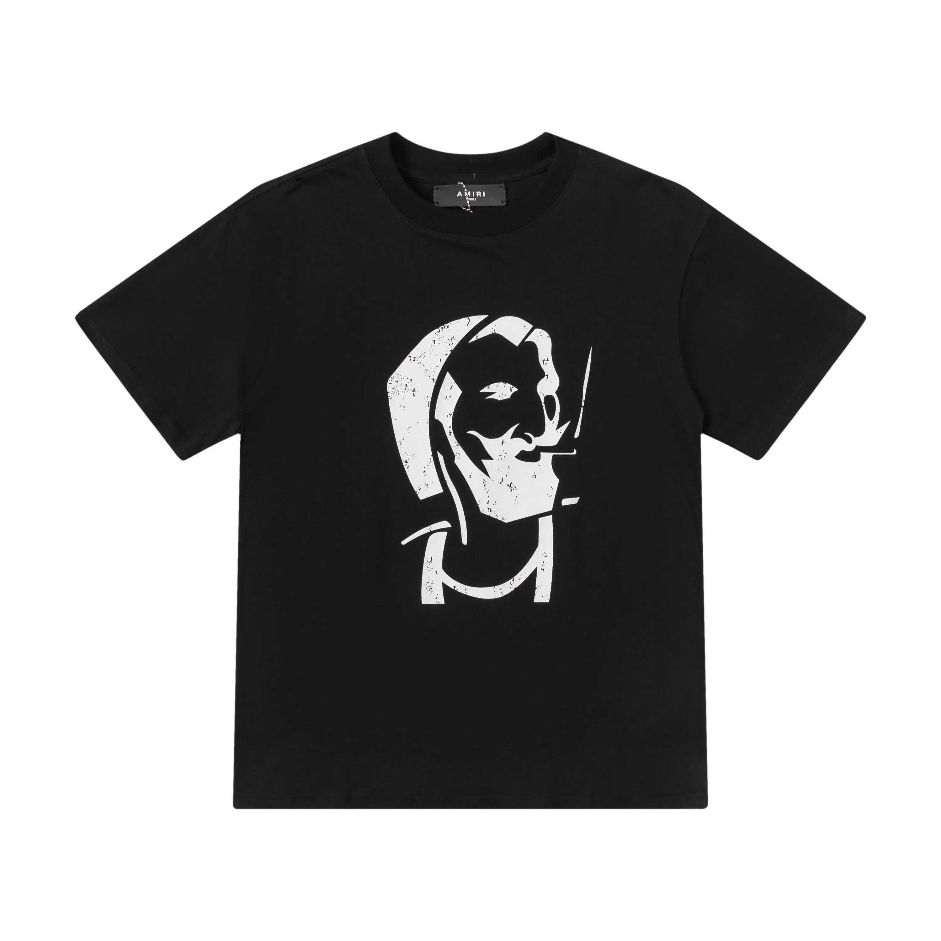 7013# Amiri x Zig Zag T . ：Black， 。Size：S M L XL