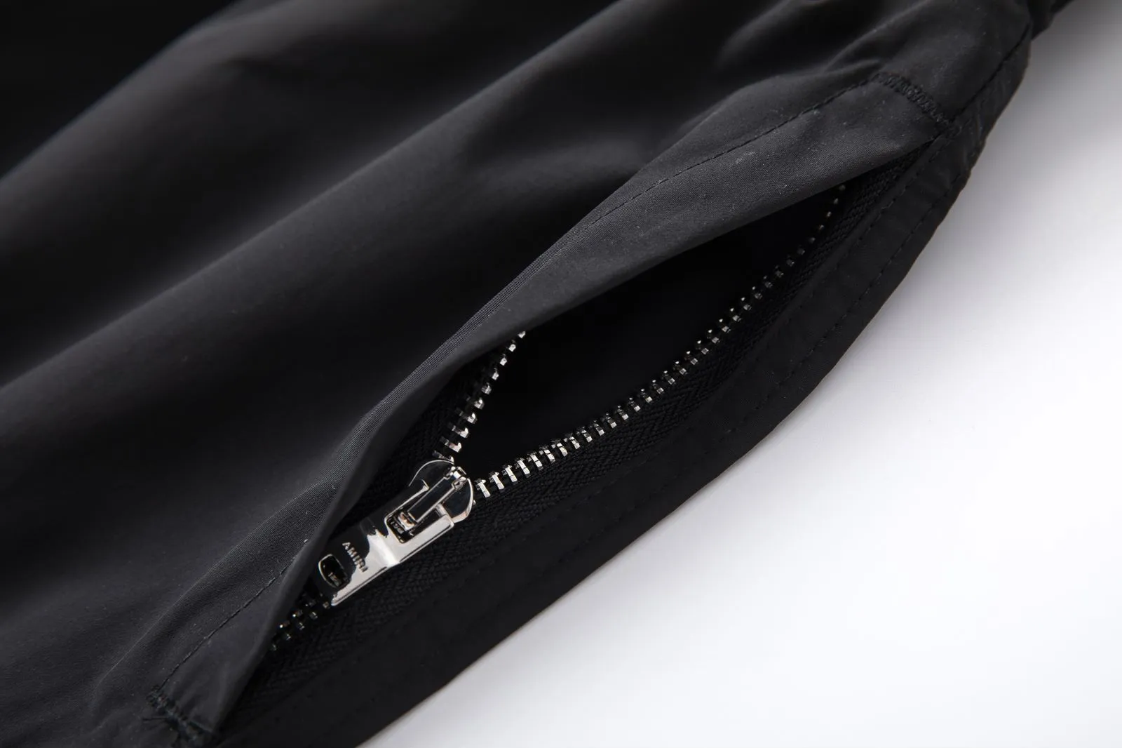 DK 016#AMIRI LOGO,Size：S M L XL, ：Black
