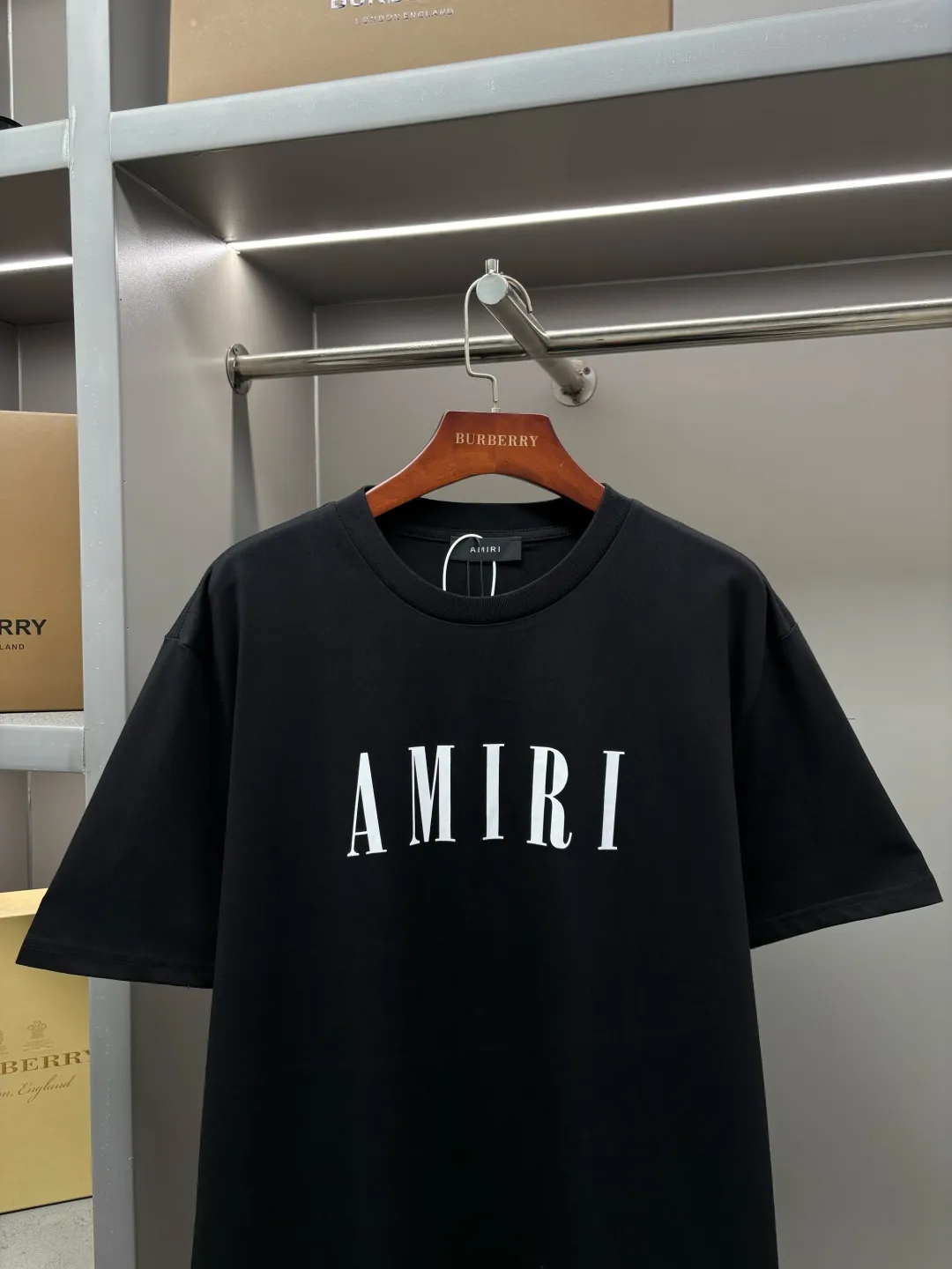 AMIRI New Arrival T Same Style ， Factory New Arrival Versatile : Black White Size：S-XXL