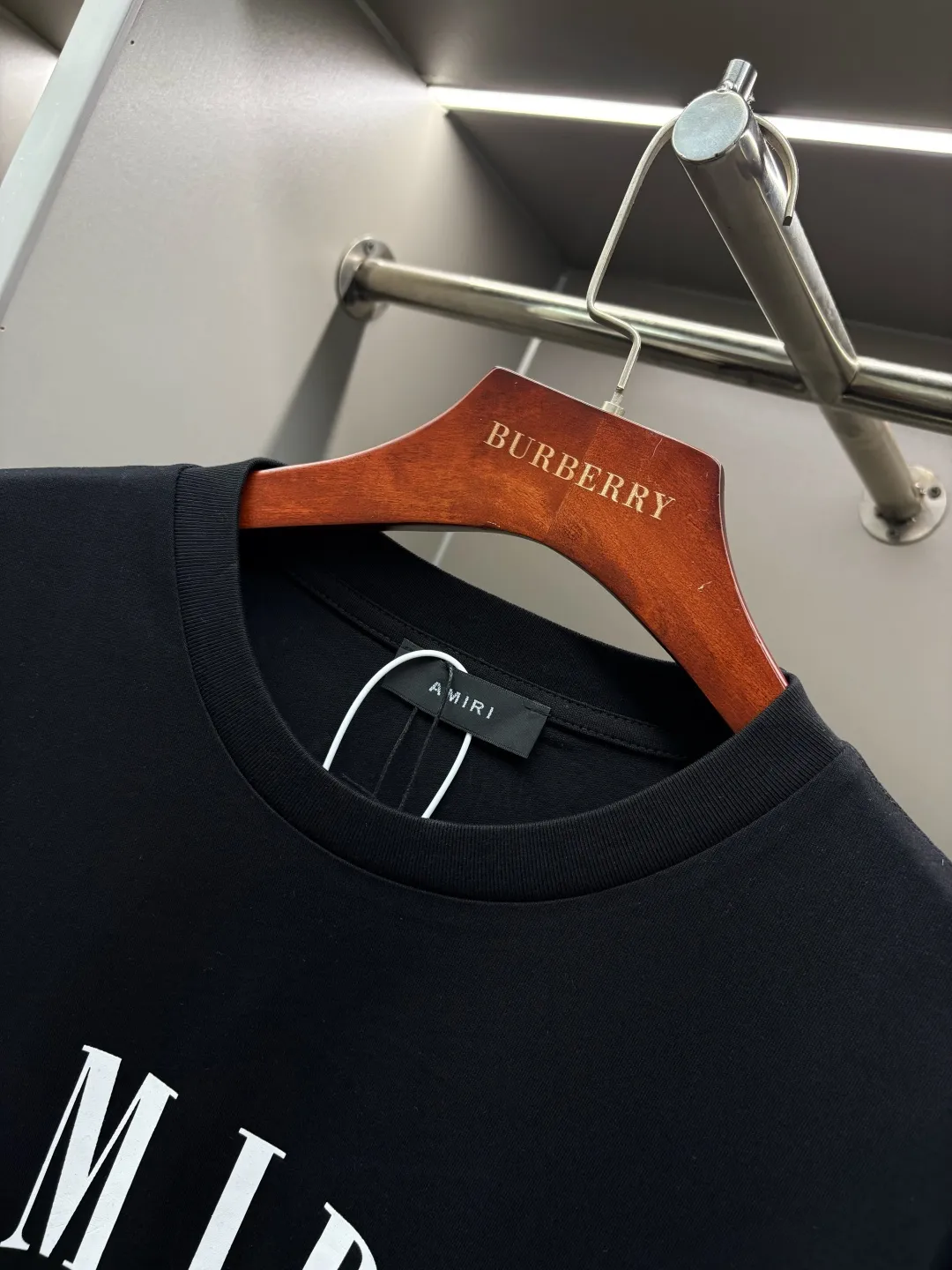 AMIRI New Arrival T Same Style ， Factory New Arrival Versatile : Black White Size：S-XXL
