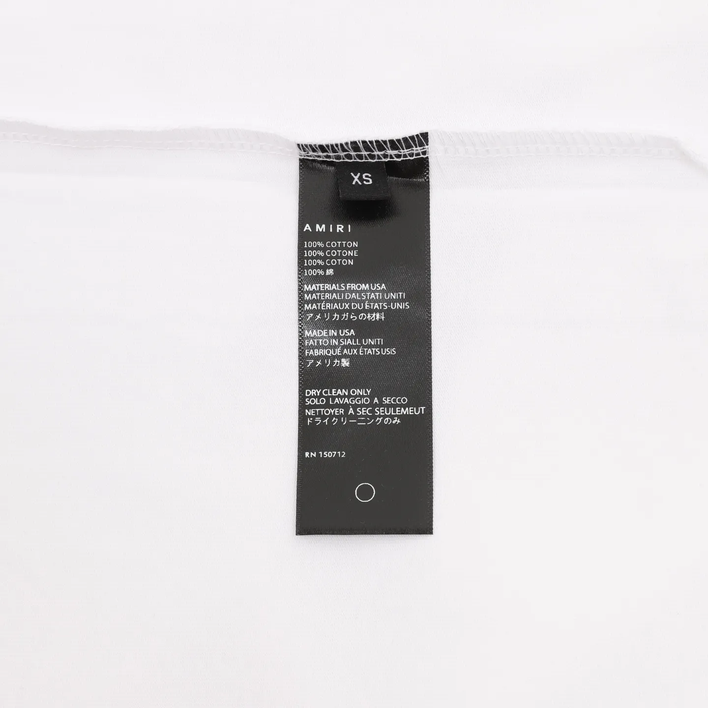 130 Amiri logo , Versatile Quality ！ ‼ 32 G ‼ ， Size:XS-L
