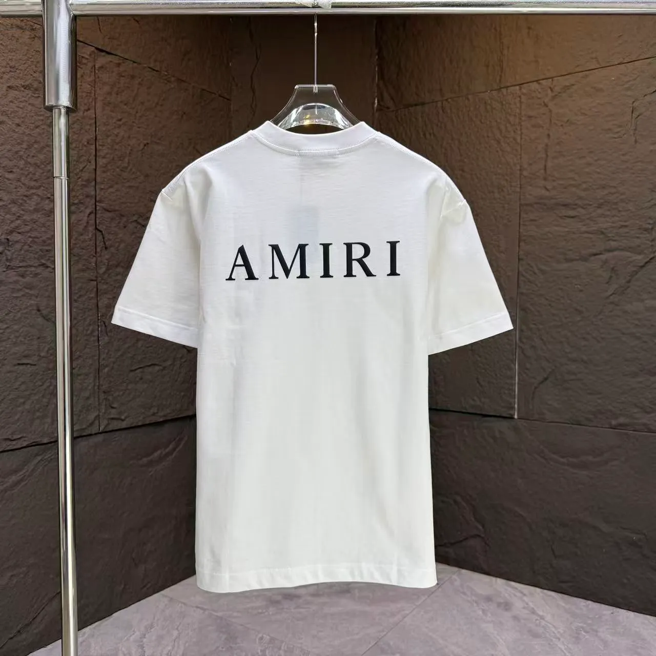AMIRI 2025 New Arrival T logo ：Black White Sizes：S M L XL XXL