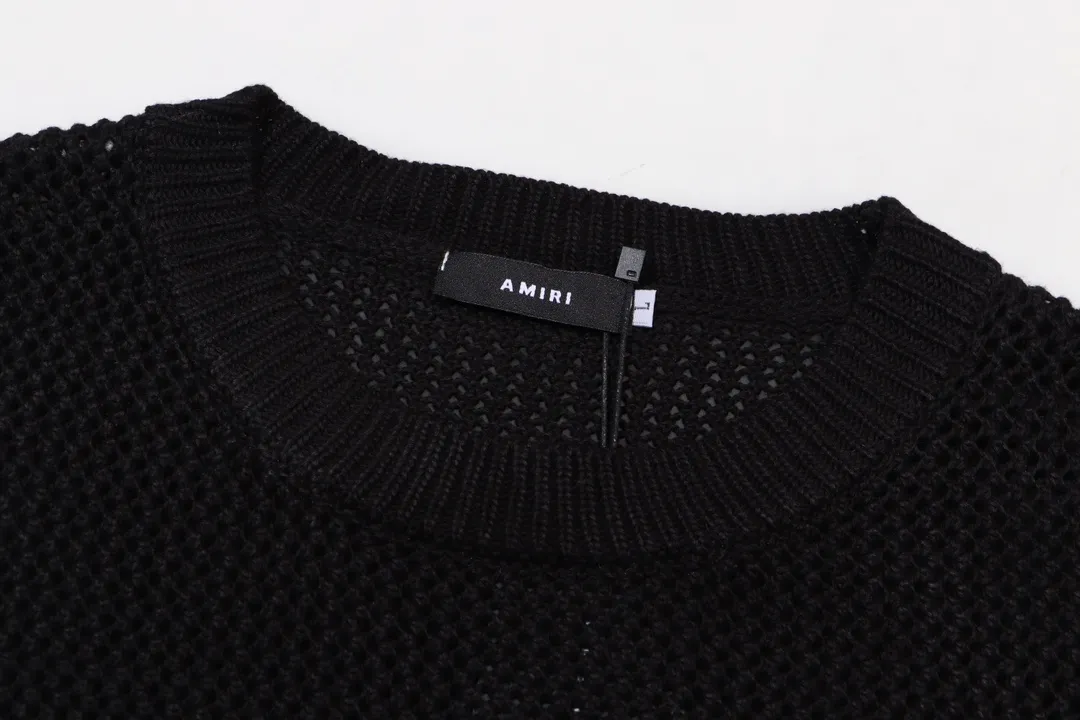 AMIRI 2024New Arrival logo 🈵 : Black Sizes: S M L XL XXL
