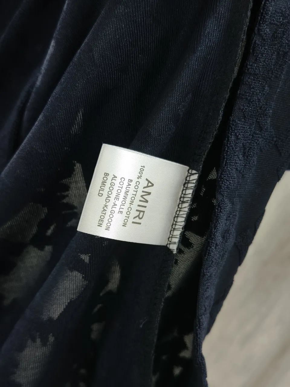 🌈🌈 AMIRI All-over presbyopia jacquard short-sleeved lapel short-sleeved polo shirt. Selected soft waxy terry cotton fabric, fluffy and skin-friendly, breathable and not sweaty. Customized fabrics are made of wafer cloth weaving and jacquard knitting technology. Straight-leg tailoring, smooth, comfortable upper body, Breathable, concave and convex three-dimensional, fashionable and casual wear. Color: Navy Blue Sizes:M-3XL