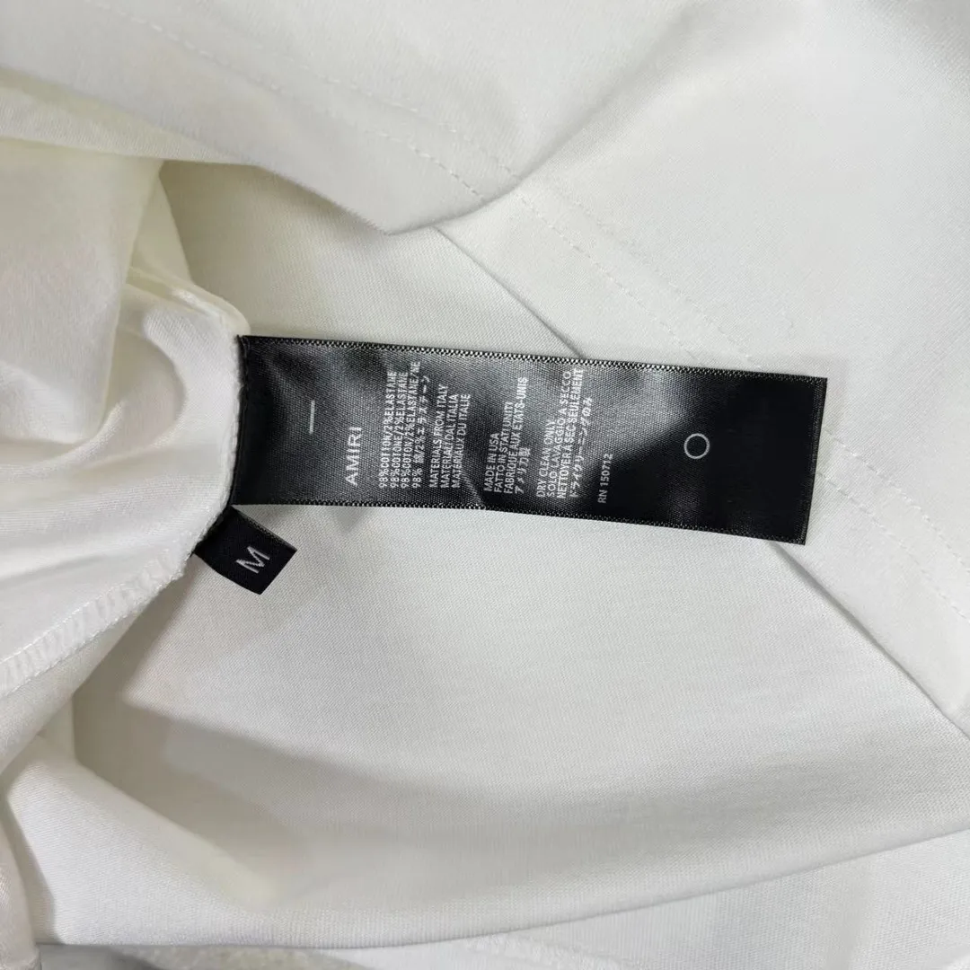AMIRI 24New Arrival T In Stock Breathable 98% Original Quality New Arrival