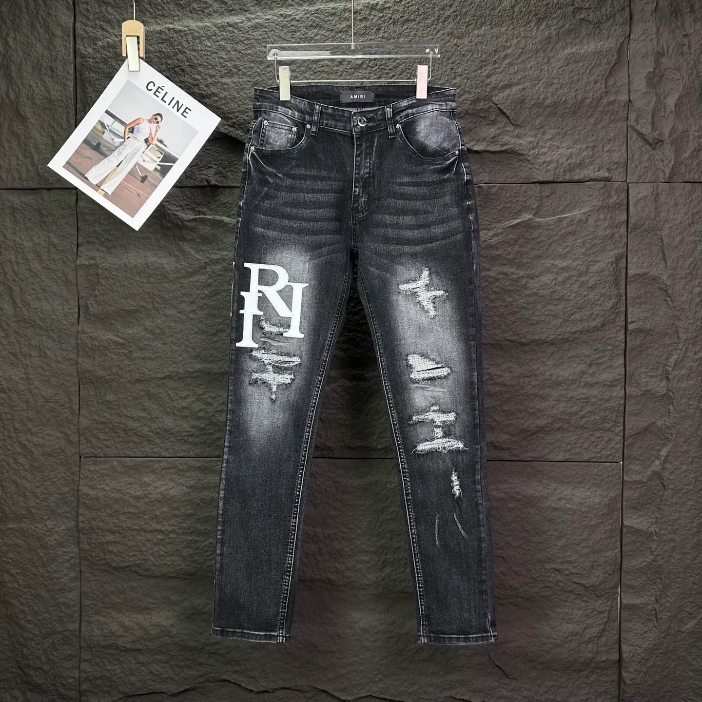 Amiri 2025New Arrival Quality ， ， ， ， ， ！ ， ， ！！！ ： Size：28、30、32、34（ Size）