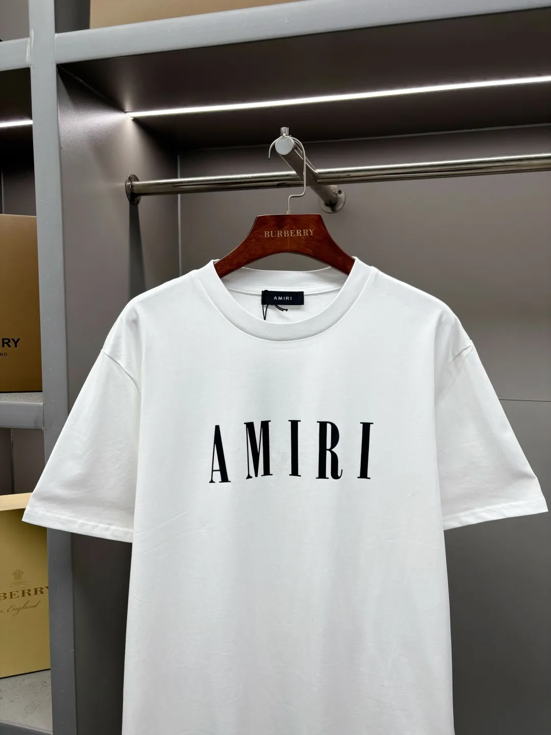 AMIRI New Arrival T Same Style ， Factory New Arrival Versatile : Black White Size：S-XXL