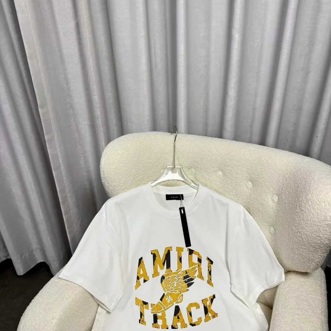 AMIRI 24SS T g 、 、 LOGO ‼️ Same Style Versatile