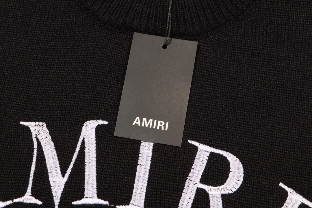 AMIRI 2024New Arrival ， Logo 1:1 : 、Black Sizes: S M L XL XXL
