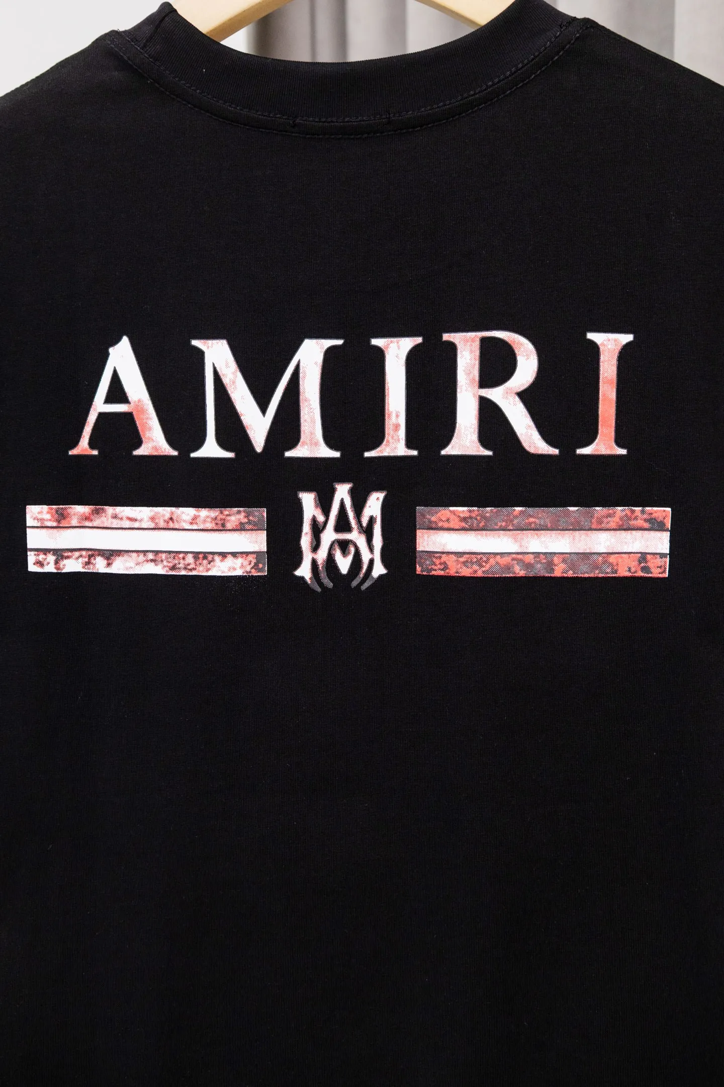 Y 036 《𝙉𝙚𝙬♈️AMIRI》 41ss New Arrival T ， + logo ， ， ， Versatile， Same Style。 : Black，White，Size:M～XXL