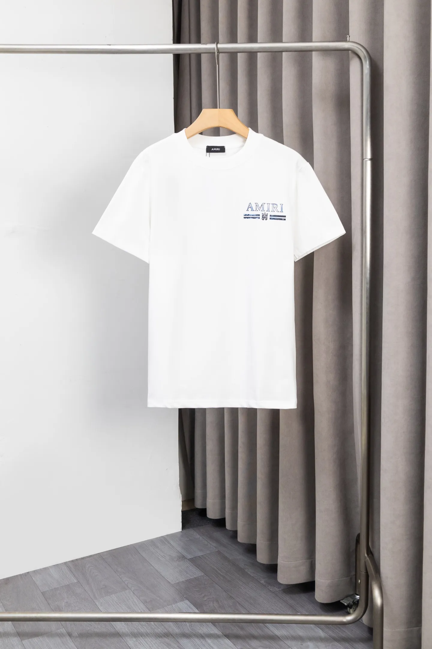 Y 036 《𝙉𝙚𝙬♈️AMIRI》 41ss New Arrival T ， + logo ， ， ， Versatile， Same Style。 : Black，White，Size:M～XXL