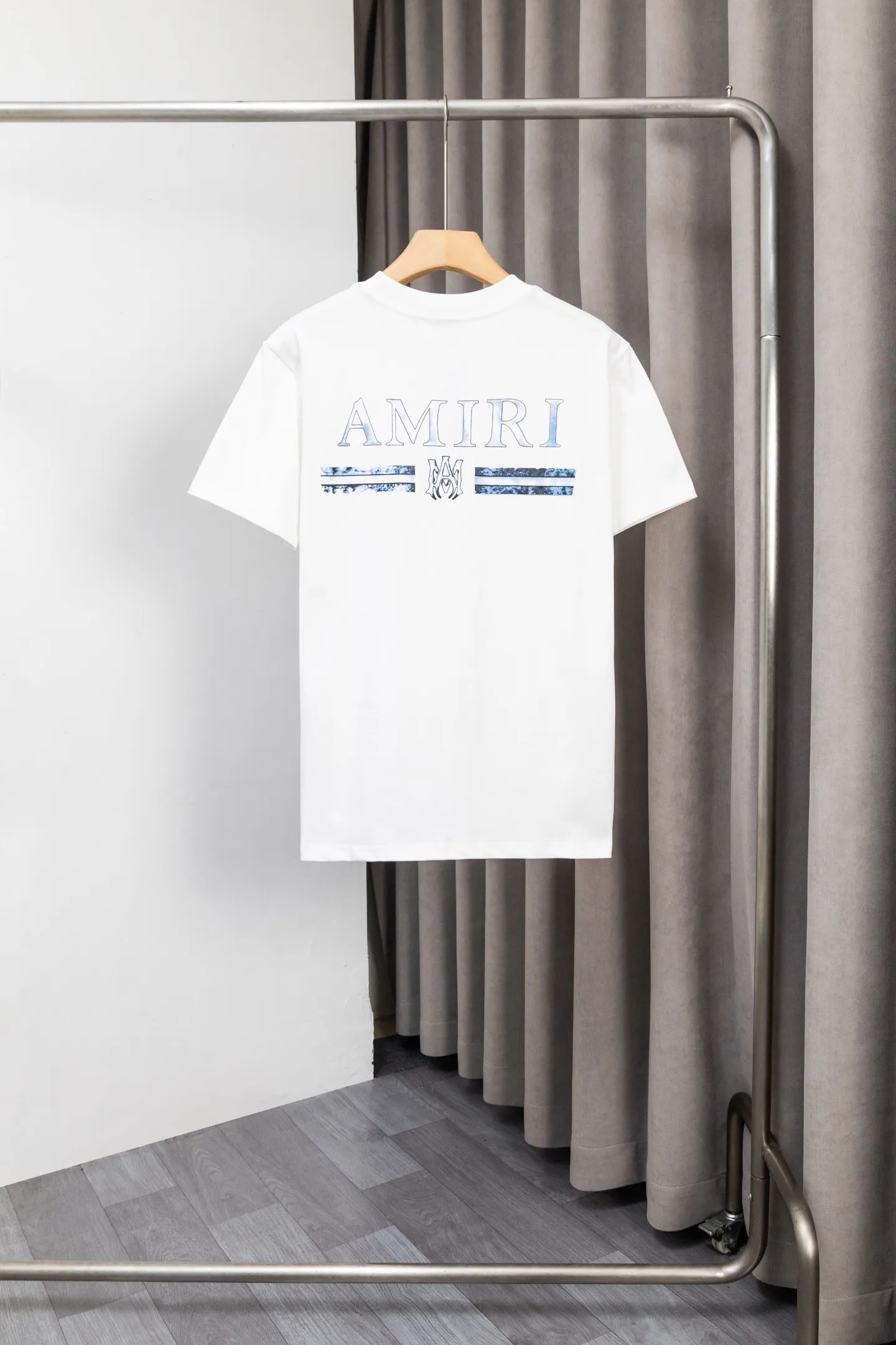 Y 036 《𝙉𝙚𝙬♈️AMIRI》 41ss New Arrival T ， + logo ， ， ， Versatile， Same Style。 : Black，White，Size:M～XXL
