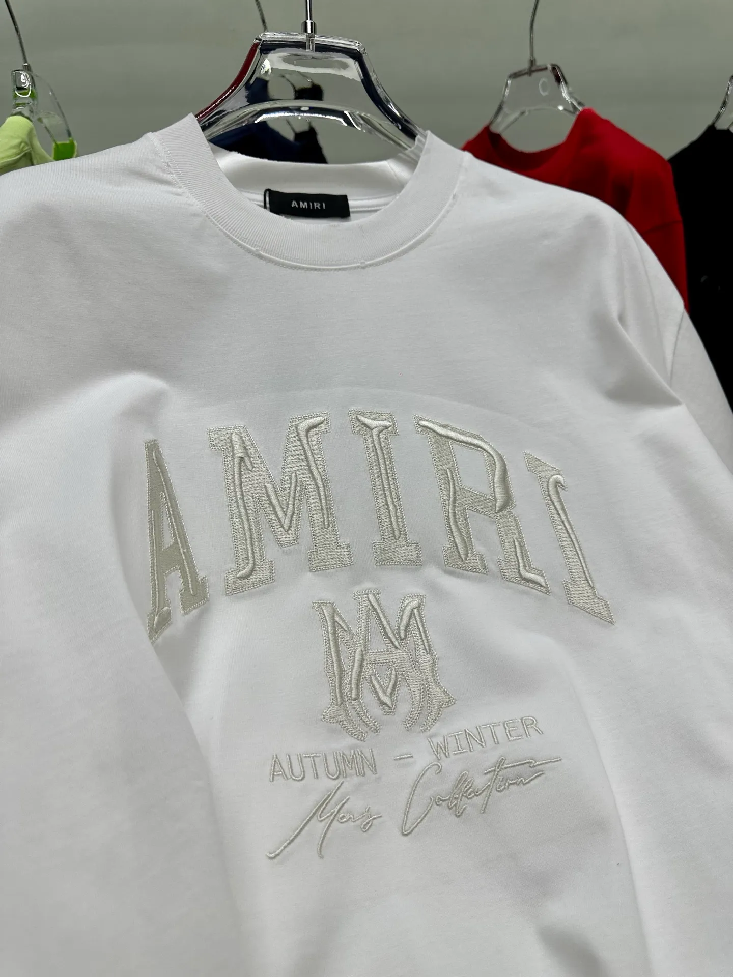 AMIRI 2026New Arrival tee Same Style Size S M L XL XXL Black White