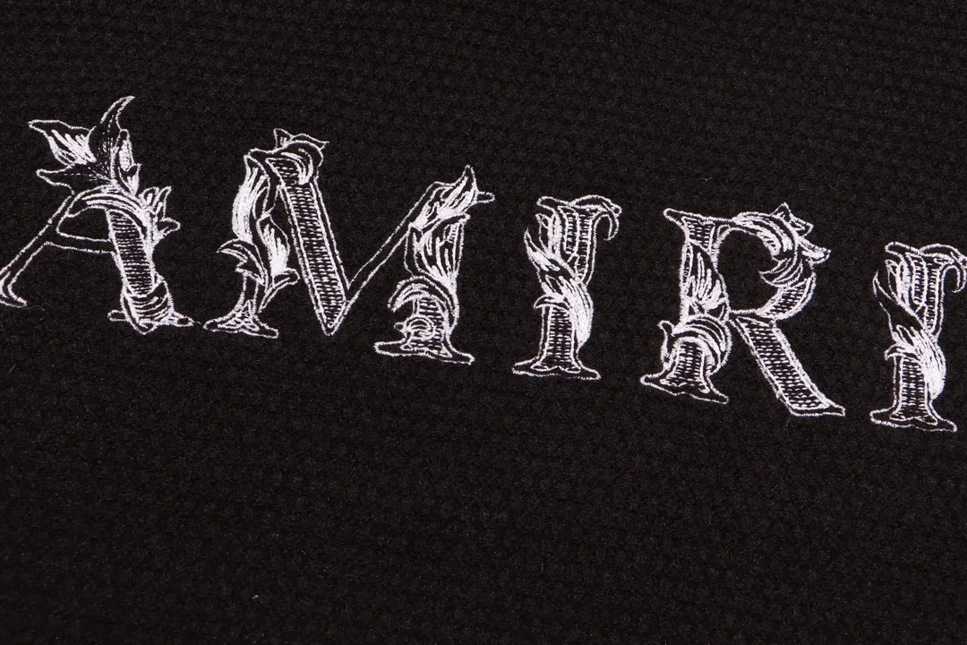 AMIRI 2024New Arrival ， Logo 1:1 : Black Sizes: S M L XL XXL