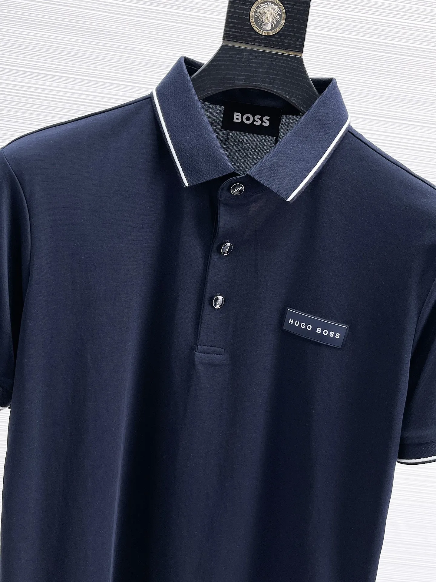 BOSS 2026ss New Arrival logo Polo ！Classic ，Premium ！ ， ，Quality / ， ！ 100% ， ，Breathable ， ！ Classic LOGO ， ，LOGO ， ， Classic ！ ， ， LOW ， Versatile Polo ！ ： Size：M-4xl， ！