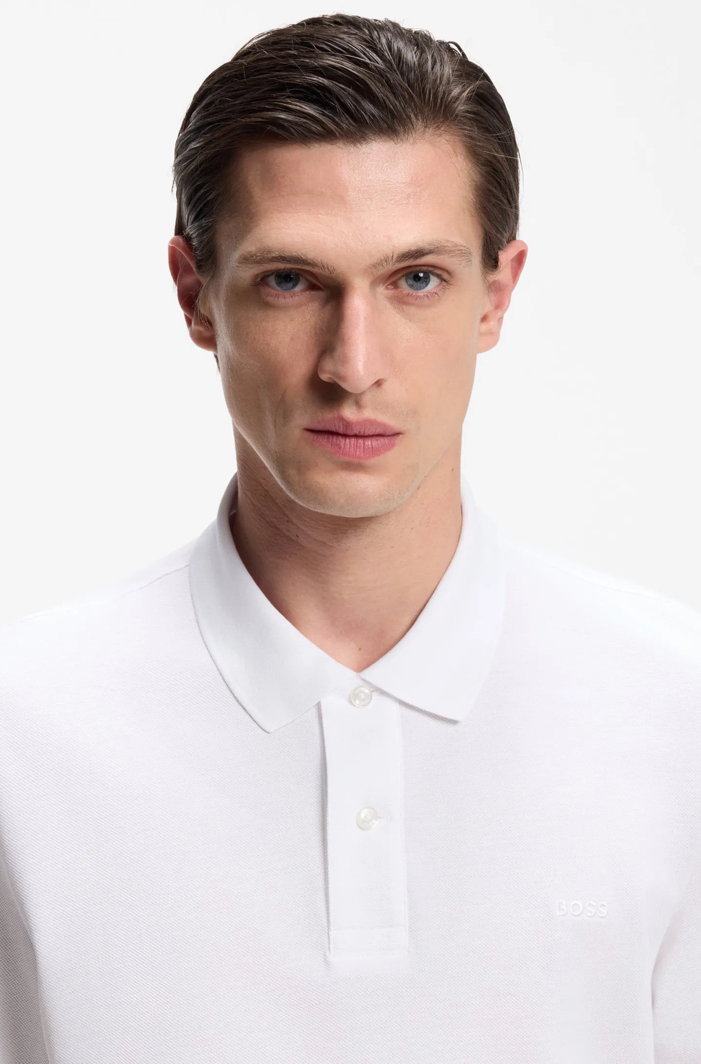 HUGO BOSSPremium POLO + 26 New Arrival Breathable ！ ！ ！ ！ ！ ！ ！ ：Black Navy Blue White Size S XL S： 70 100 47 100-120 M： 72 104 48 120-140 L： 74 108 49 140-160 XL： 76 114 50 160-180