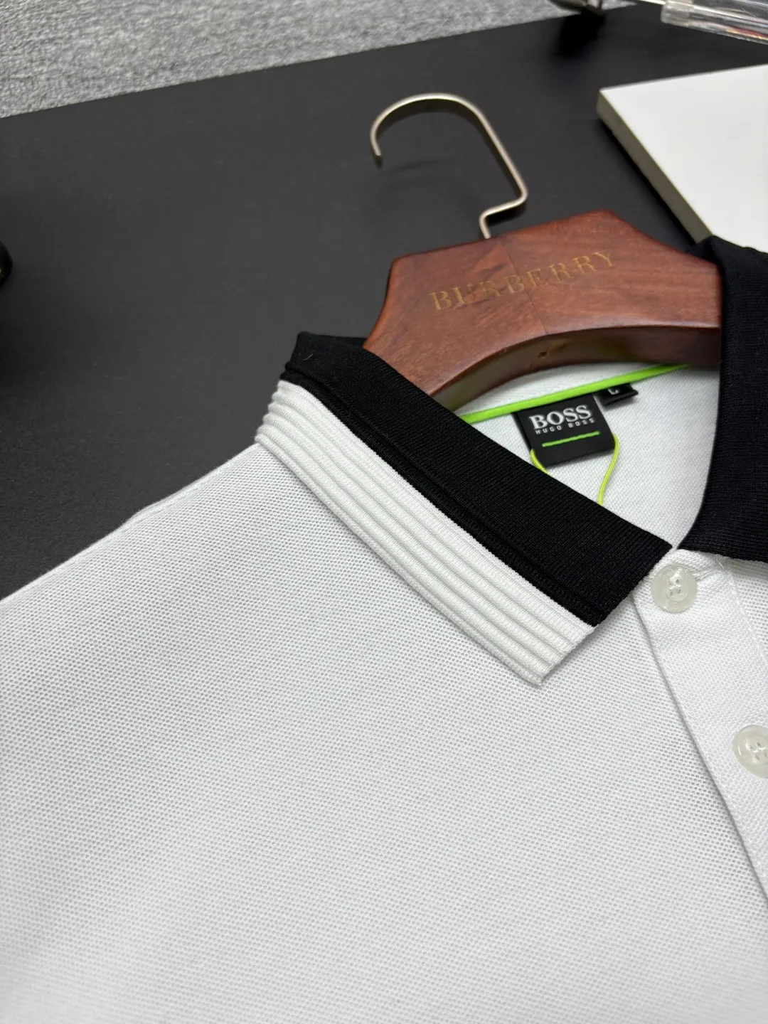 BOSS New Arrival Polo Same Style ， Factory New Arrival Versatile : Black White Khaki Size：M-XXXL