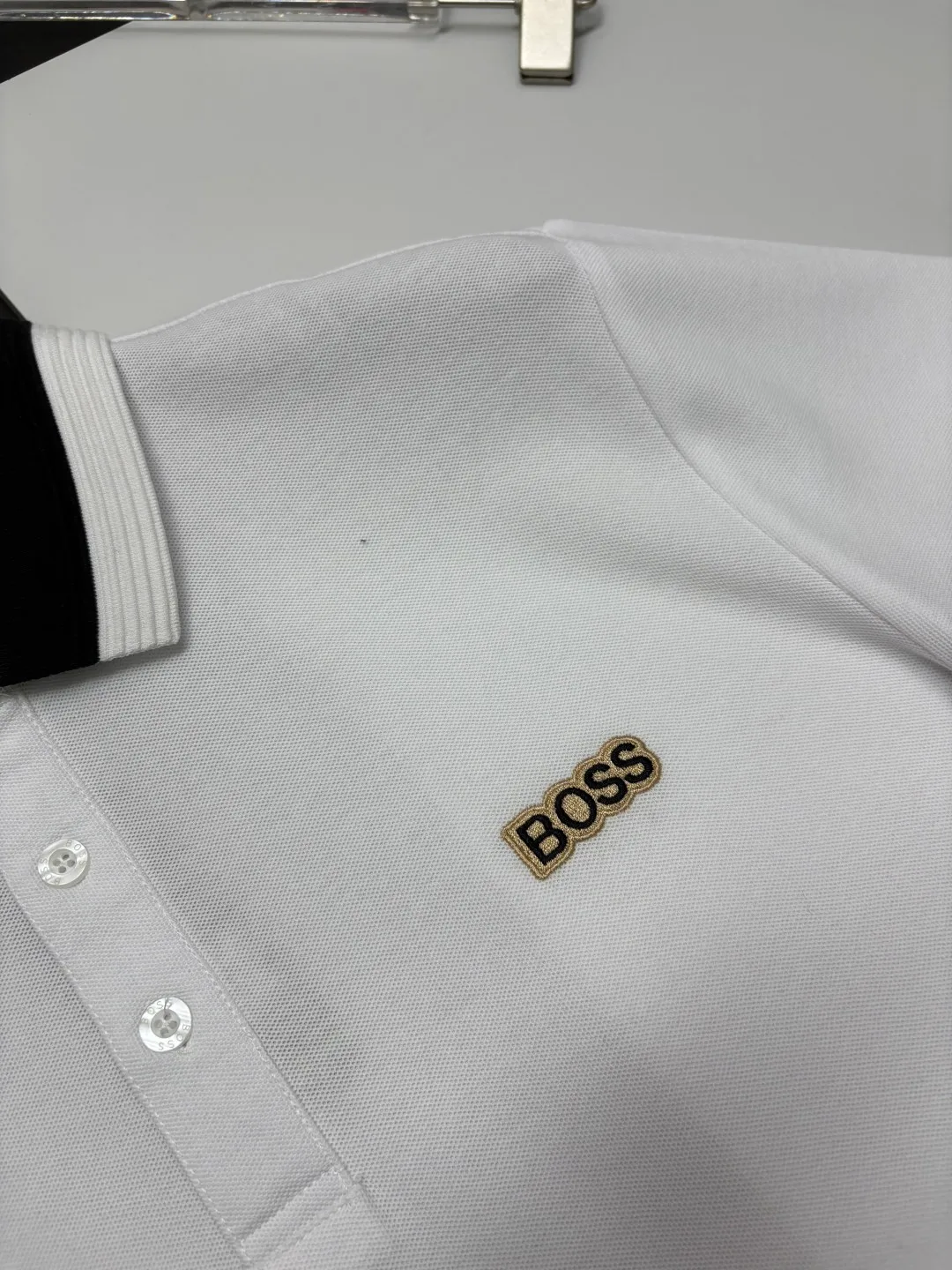 BOSS New Arrival Polo Same Style ， Factory New Arrival Versatile : Black White Khaki Size：M-XXXL