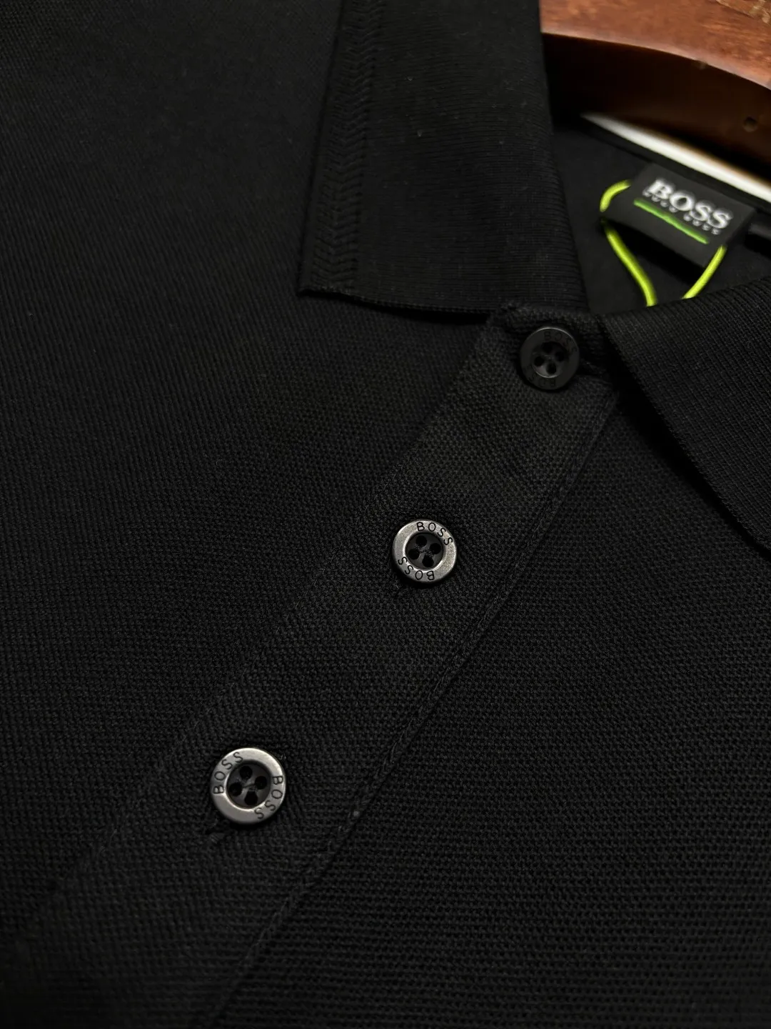 BOSS New Arrival Polo Same Style ， Factory New Arrival Versatile : Black White Blue Khaki Size：M-3XL