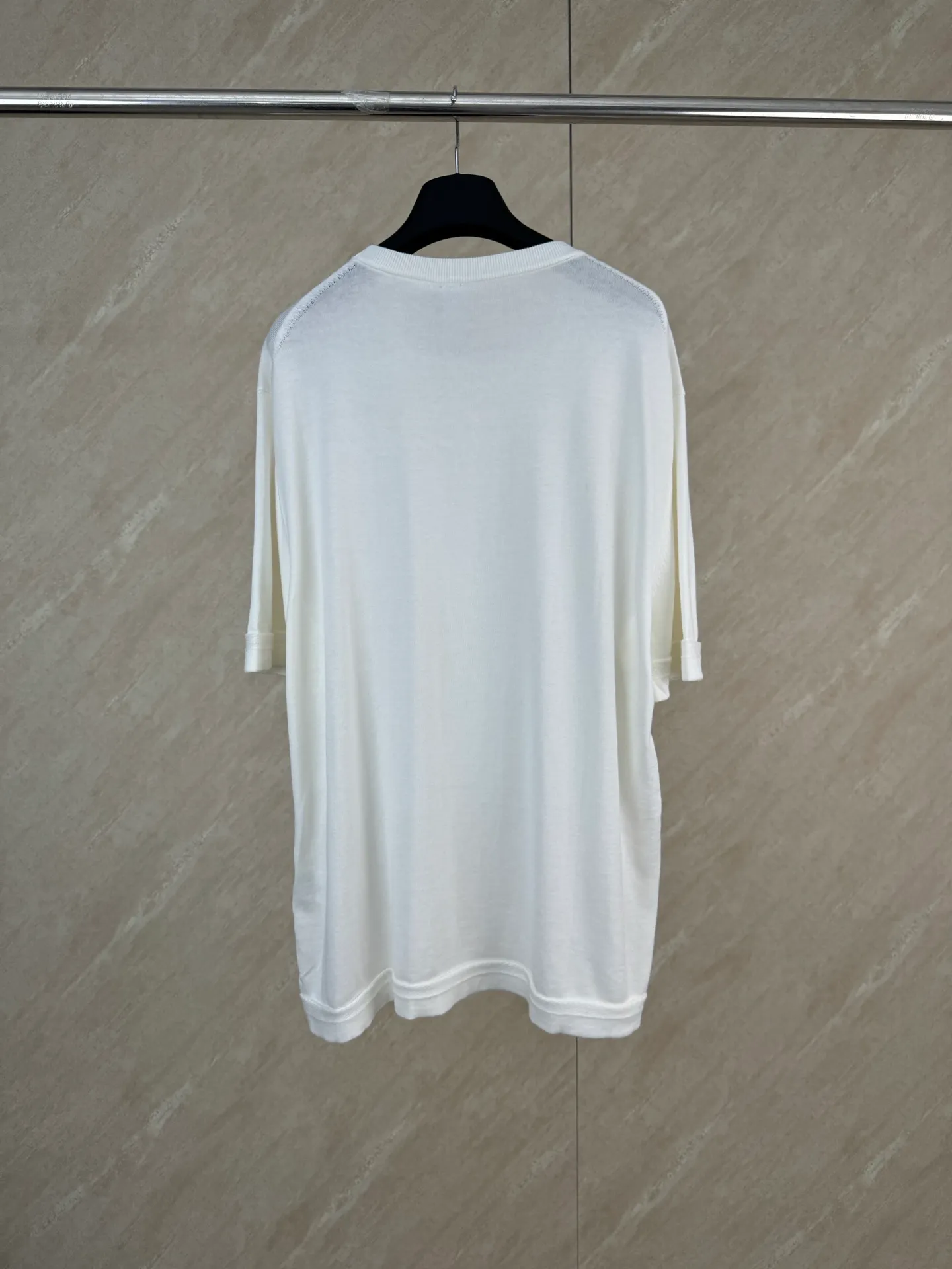 Berluti 26SS Thabor embroidered logo short-sleeved sweater size s m l xl